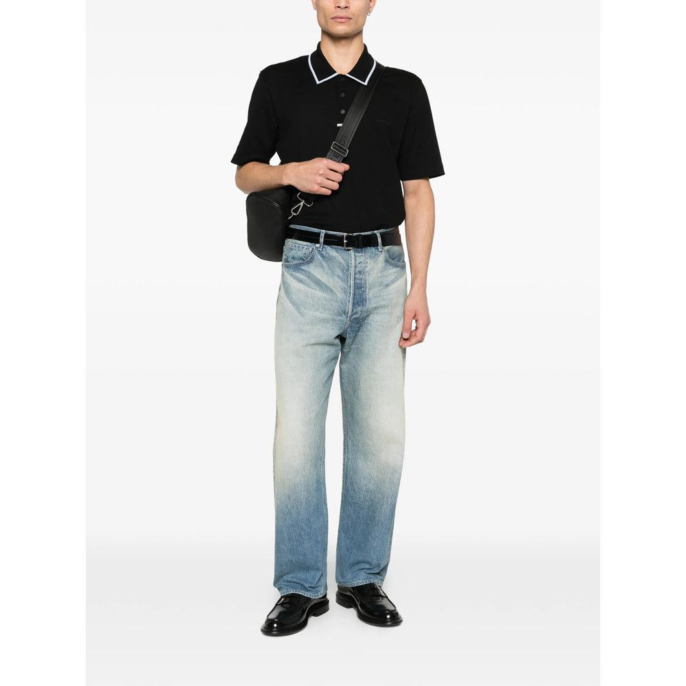 Salvatore Ferragamo Ferragamo BLACK Polo Shirts Size US M / EU 48-50 / 2 - 4 Thumbnail