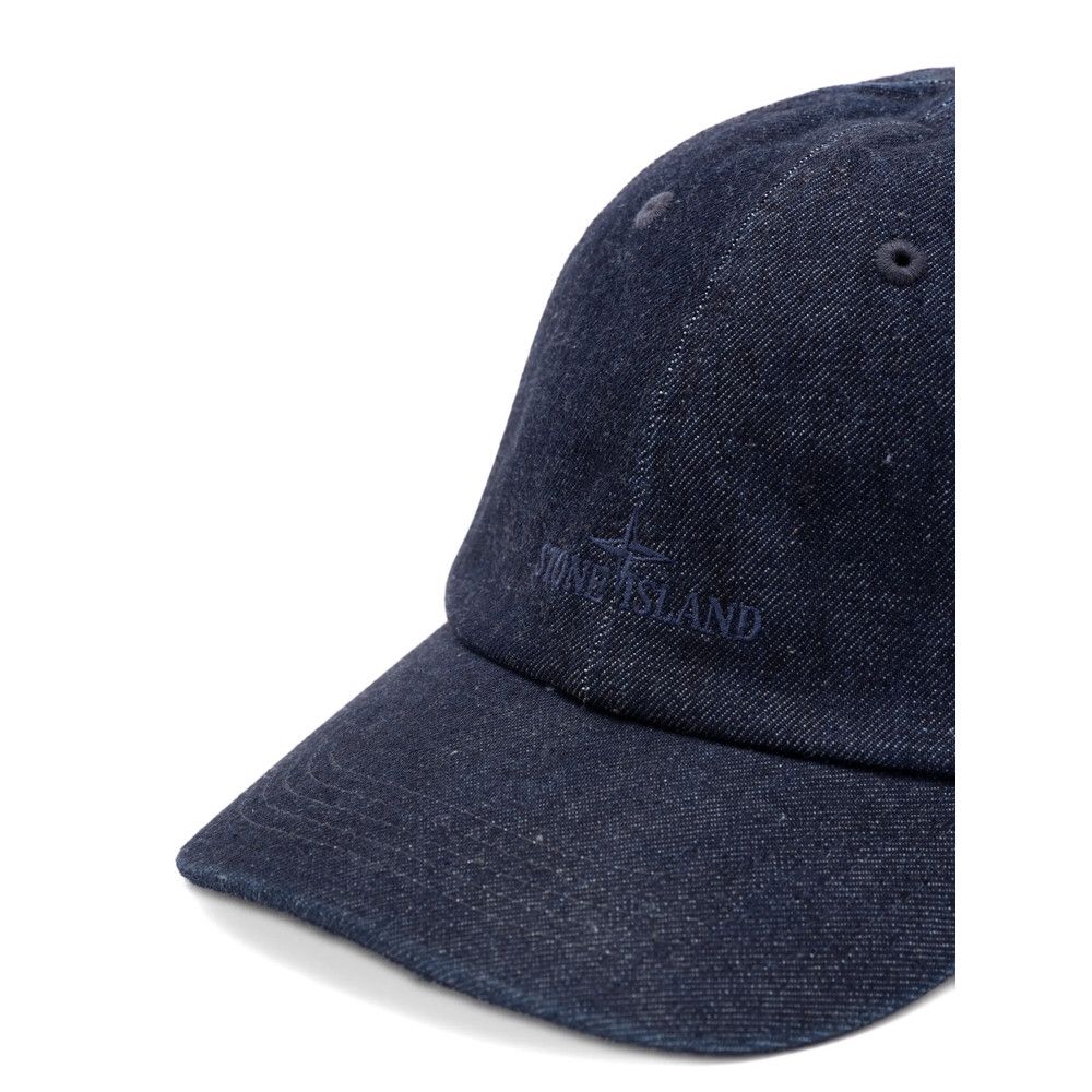 Stone Island Stone Island Denim BLUE Hats Size ONE SIZE - 4 Thumbnail