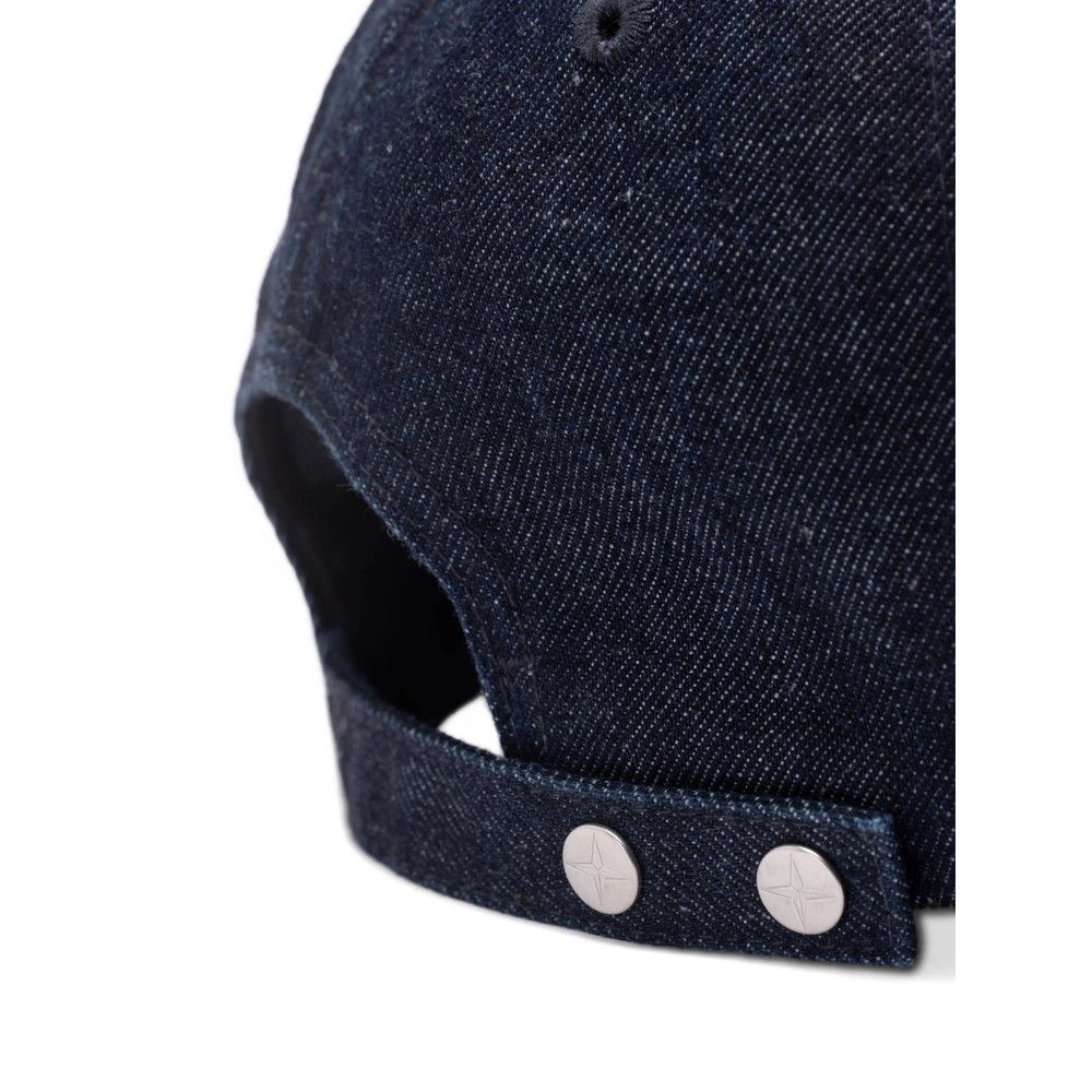Stone Island Stone Island Denim BLUE Hats Size ONE SIZE - 3 Thumbnail