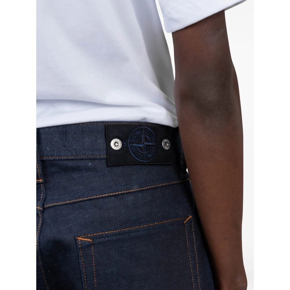 Stone Island Stone Island Denim BLUE Denim - Regular & Straight-Leg Jeans Size US 31 - 4 Thumbnail