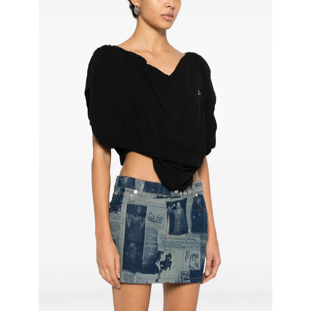 Vivienne Westwood Vivienne Westwood BLACK Tops - Blouses Size S / US 4 / IT 40 - 3 Thumbnail