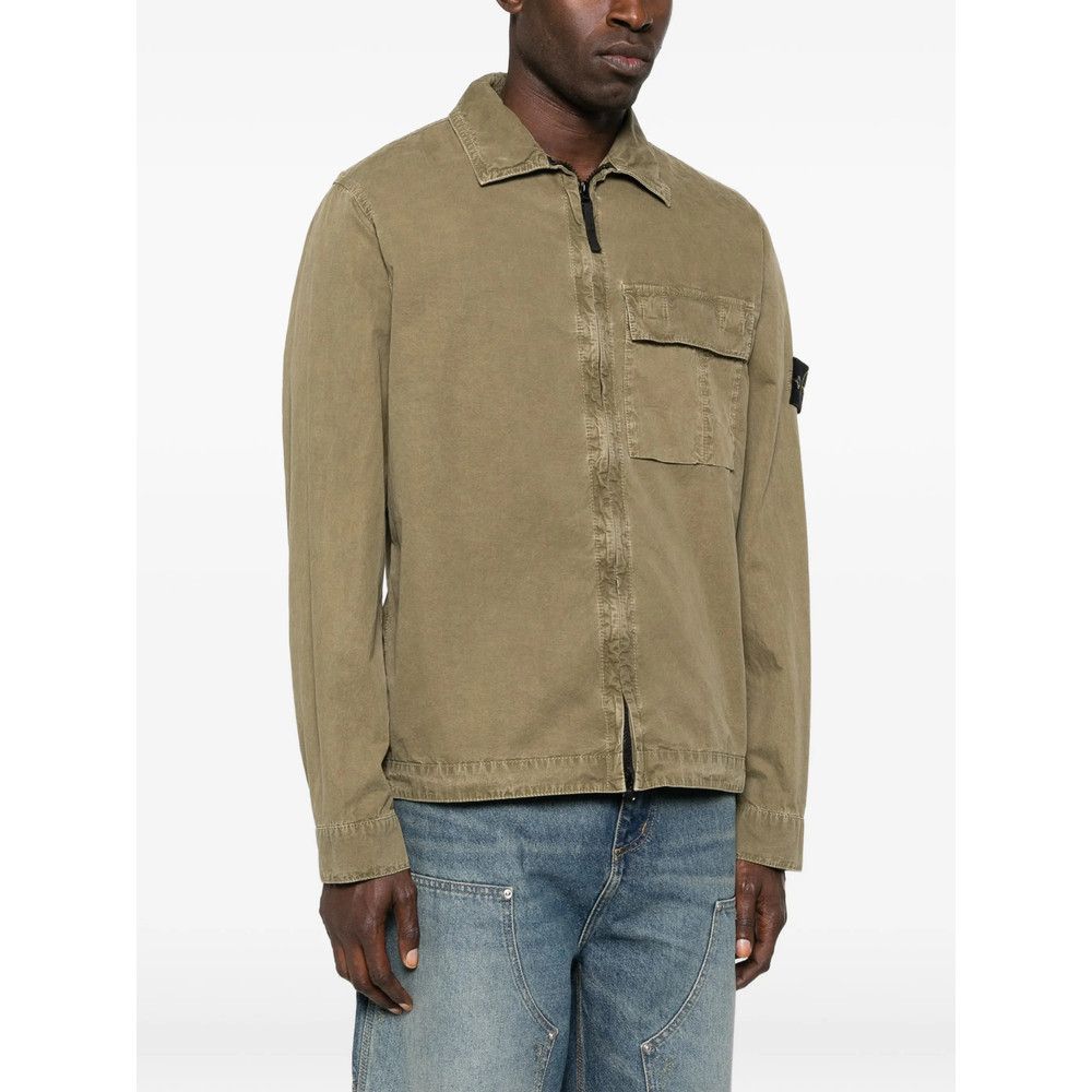 Stone Island Stone Island GREEN Jackets - Shirt Jackets Size US XL / EU 56 / 4 - 3 Thumbnail