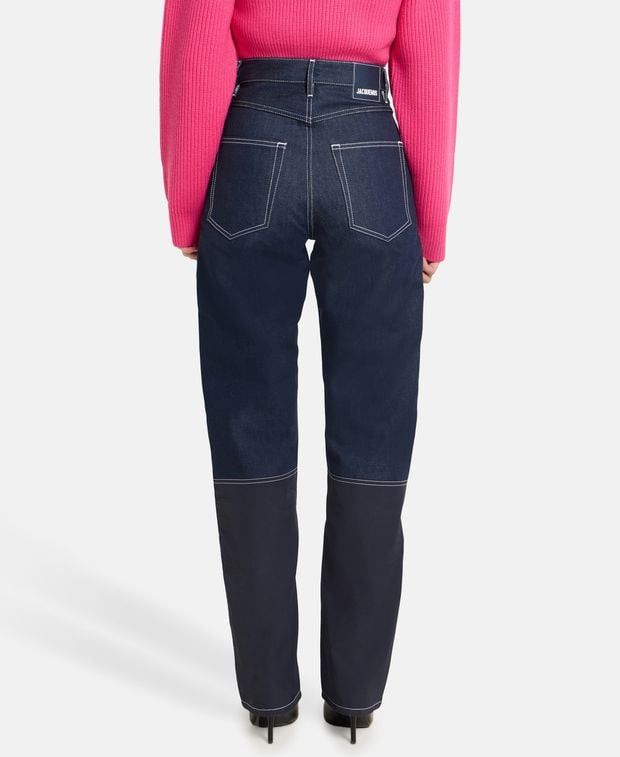 Jacquemus Le de Nimes Meunier Relaxed Fit Jeans Size 33" - 2 Thumbnail
