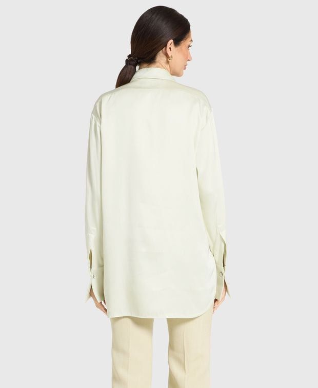 Jil Sander Silk-blend blouse Size S / US 4 / IT 40 - 2 Thumbnail