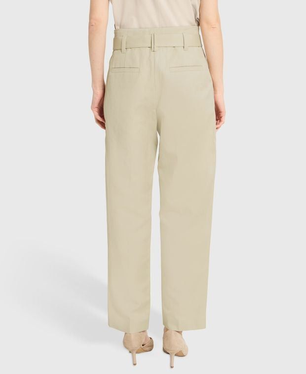 Brunello Cucinelli Linen-blend trousers Size 24" / US 00 / IT 34 - 2 Thumbnail