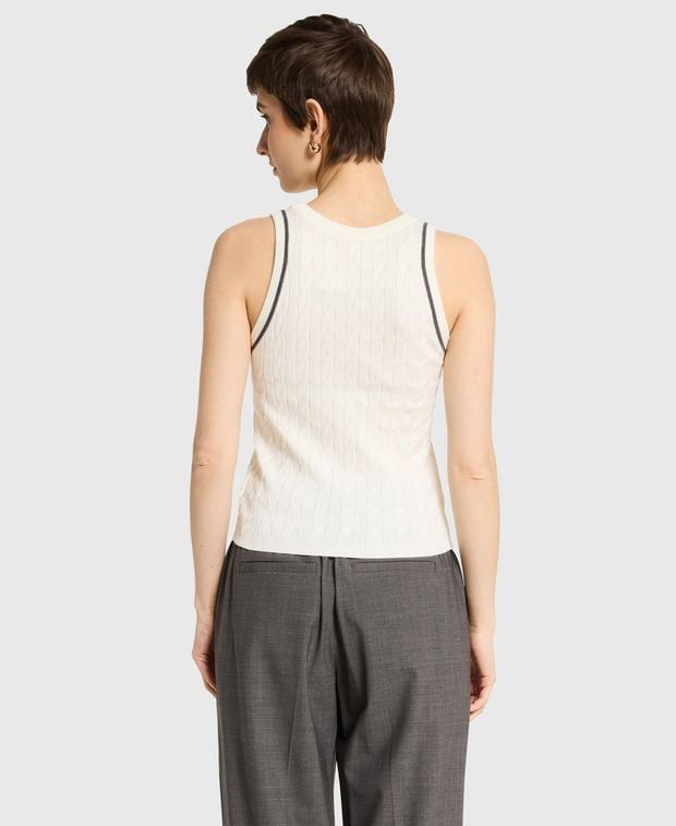 Brunello Cucinelli Tank top Size L / US 10 / IT 46 - 2 Thumbnail
