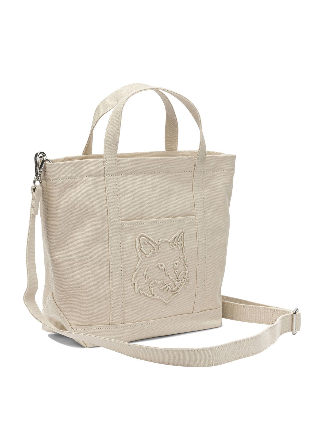 Maison Kitsune Fox Head Medium Handbag Size ONE SIZE - 2 Thumbnail