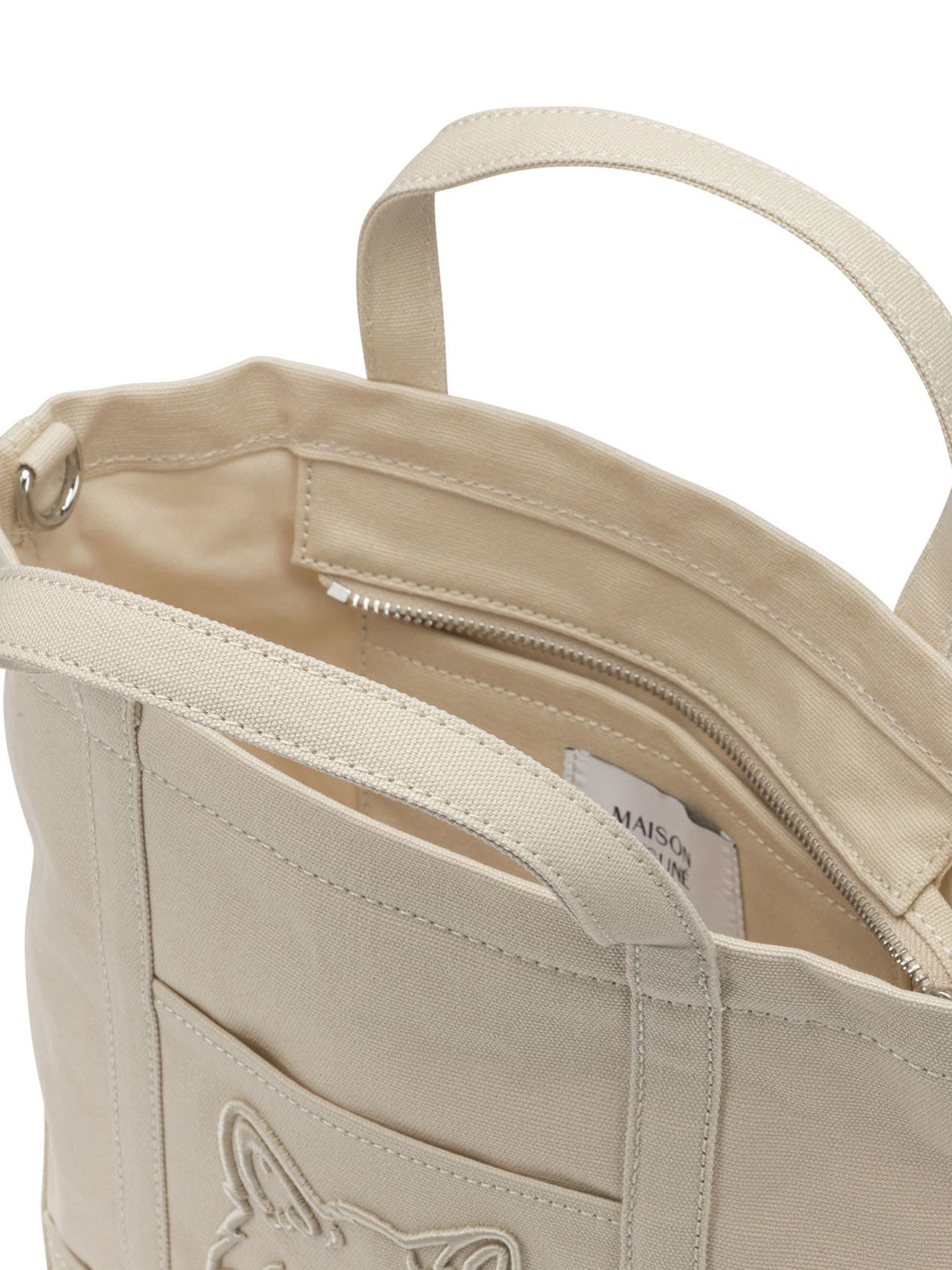 Maison Kitsune Fox Head Medium Handbag Size ONE SIZE - 5 Thumbnail