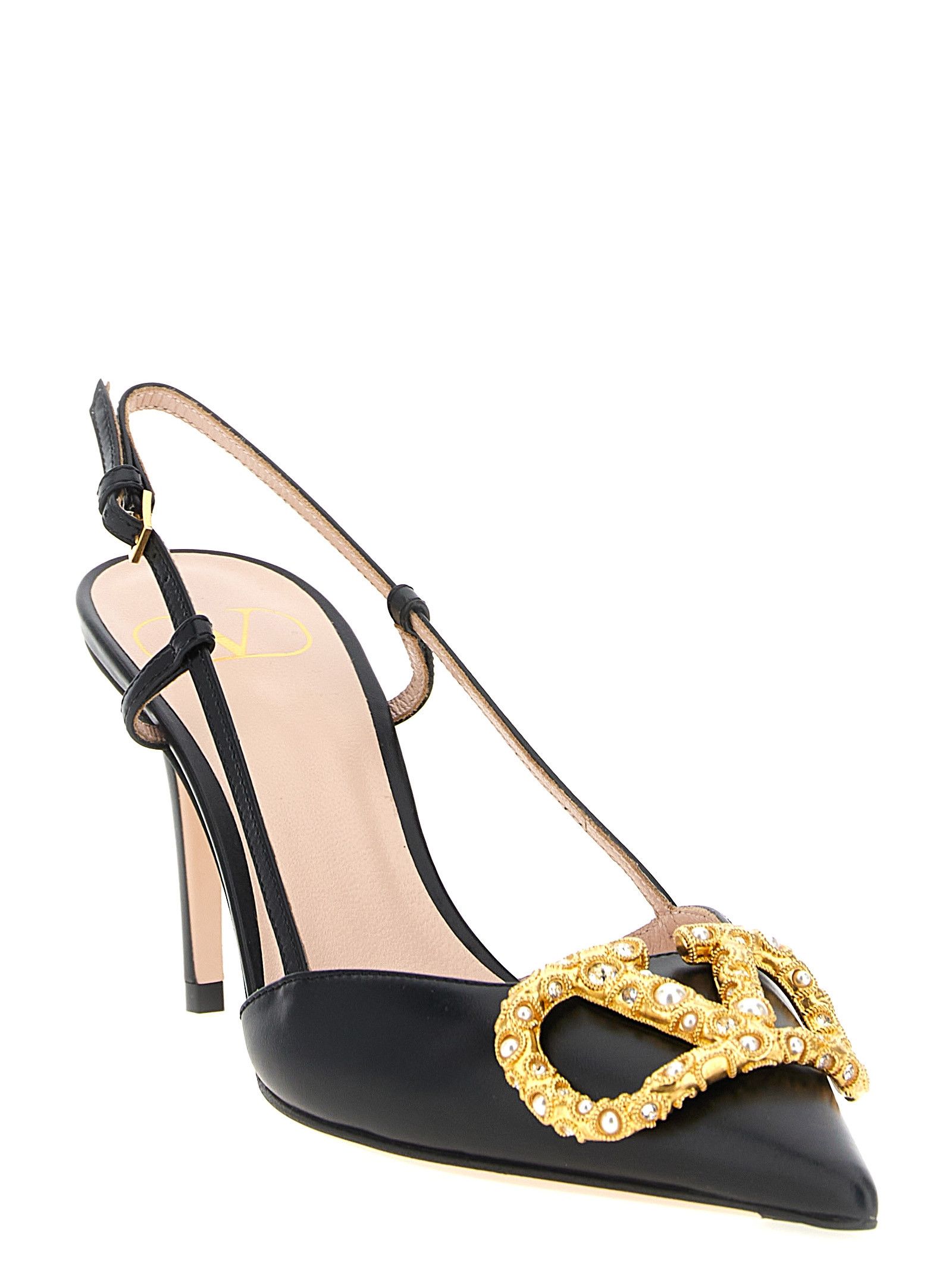 Valentino Slingback Valentino Garavani Vlogo Signature Size US 6 / IT 36 - 2 Thumbnail