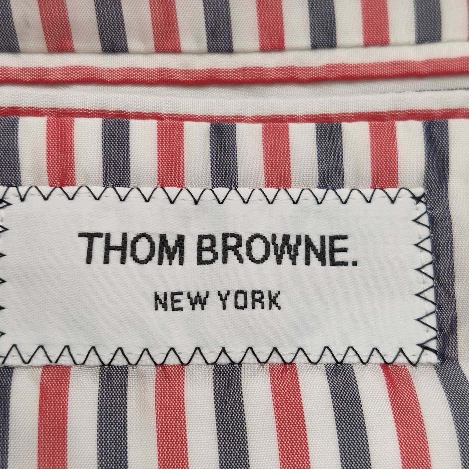 Thom Browne Thom Browne Black Long-Sleeve Striped Collar Sweater M Size US M / EU 48-50 / 2 - 11 Thumbnail