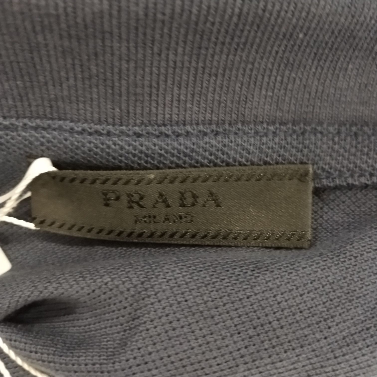 Prada Prada XL Cotton Striped Collar Polo Shirt Size US XL / EU 56 / 4 - 13 Thumbnail