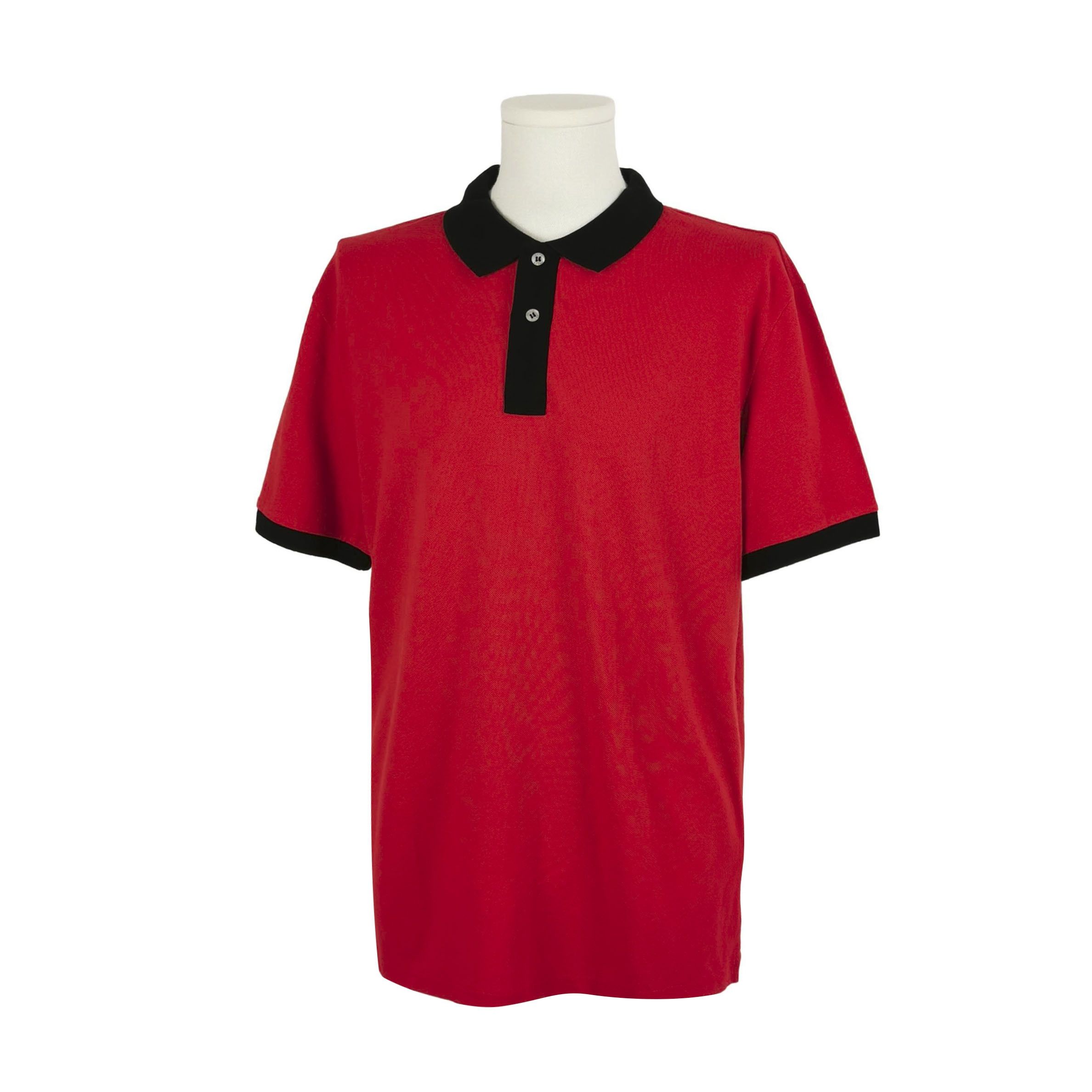 Prada Prada Men's Striped Collar Polo Shirt XL Size US XL / EU 56 / 4 - 2 Thumbnail