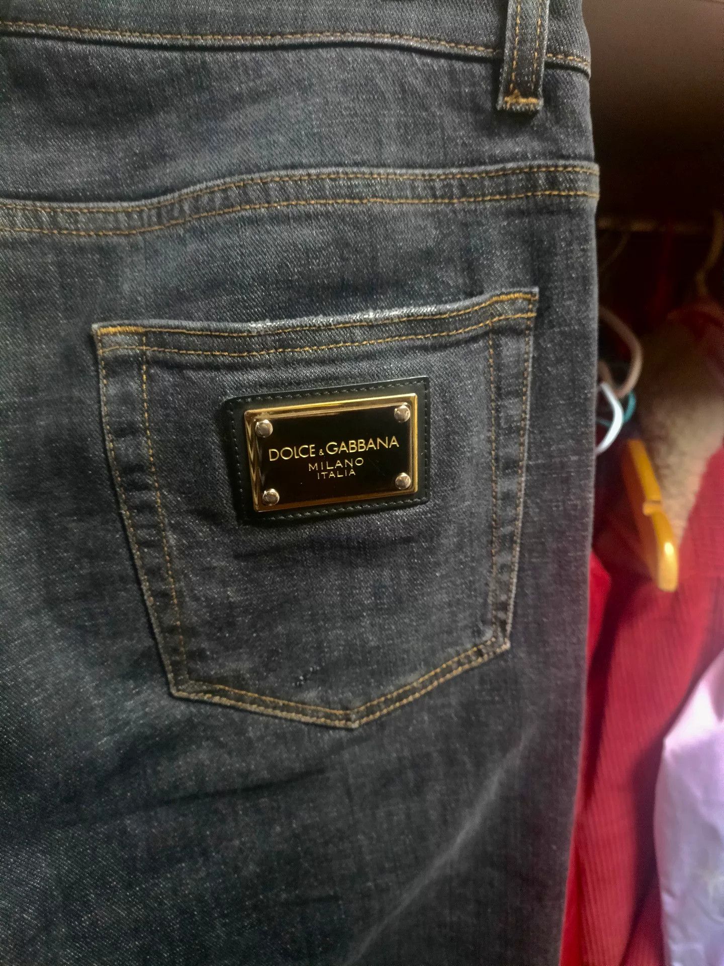 Dolce & Gabbana Dolce & Gabbana Runway Jeans Size 46 Size US 30 / EU 46 - 4 Thumbnail