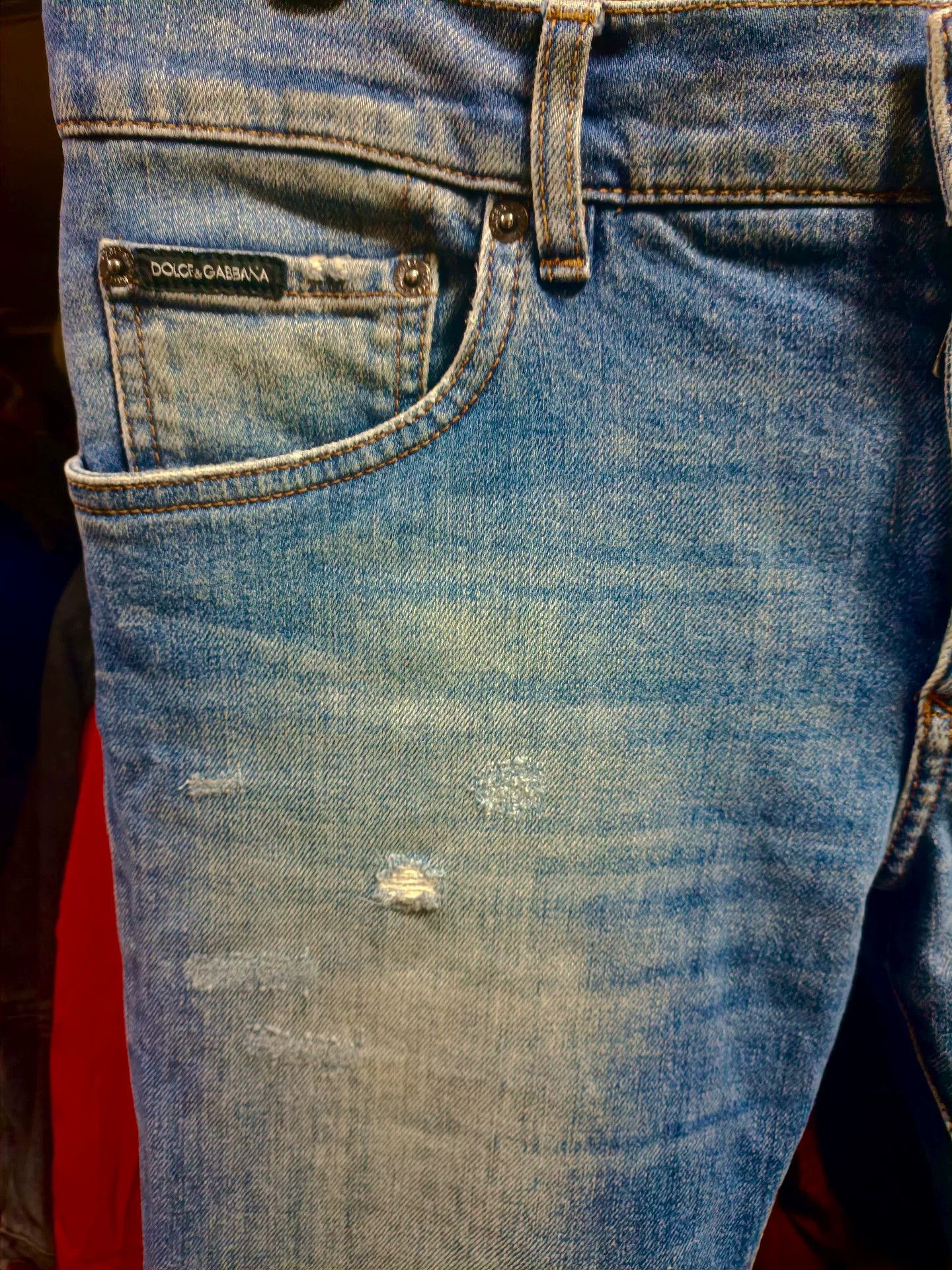 Dolce & Gabbana Dolce & Gabbana DG Crown Jeans Size US 32 / EU 48 - 3 Thumbnail