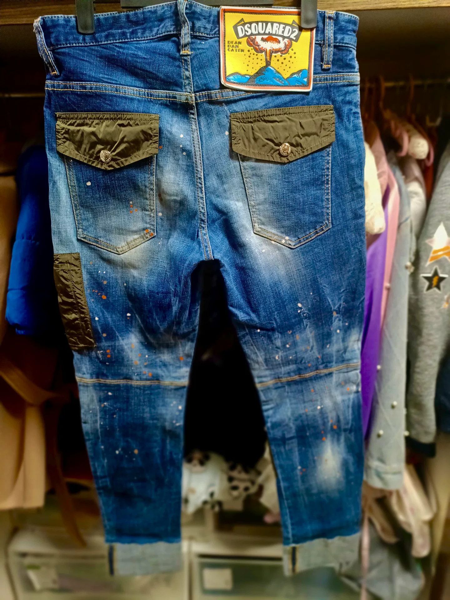 Dsquared2 Dsquared2 Sailor Cargo Jeans Nylon Size US 28 / EU 44 - 2 Thumbnail