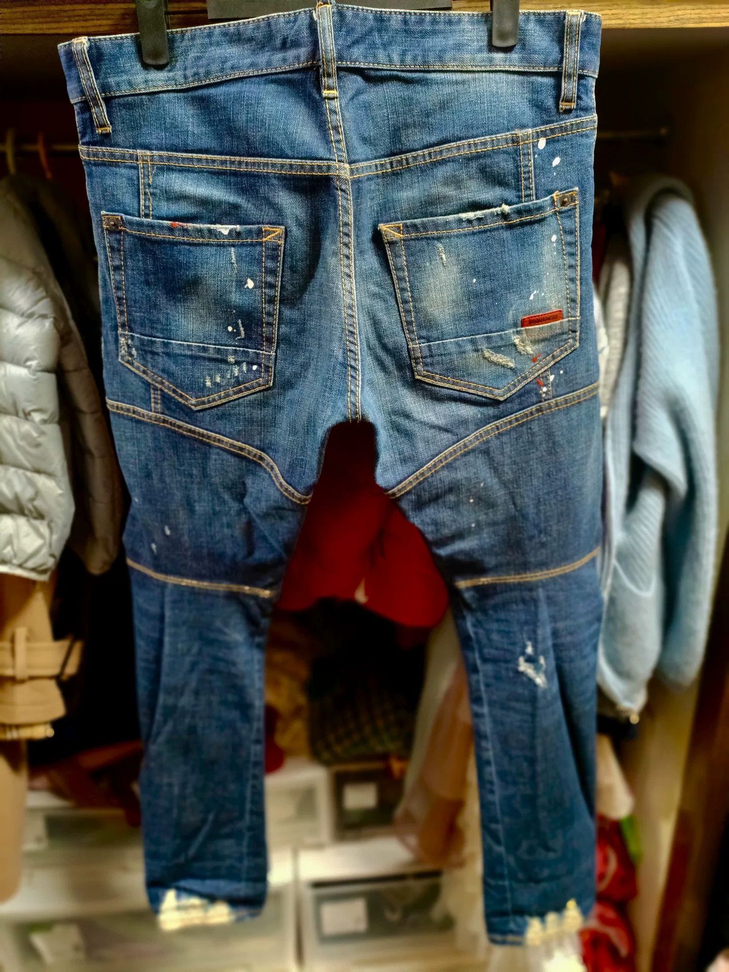 Dsquared2 Dsquared2 Tidy Biker Jeans Size US 32 / EU 48 - 2 Thumbnail