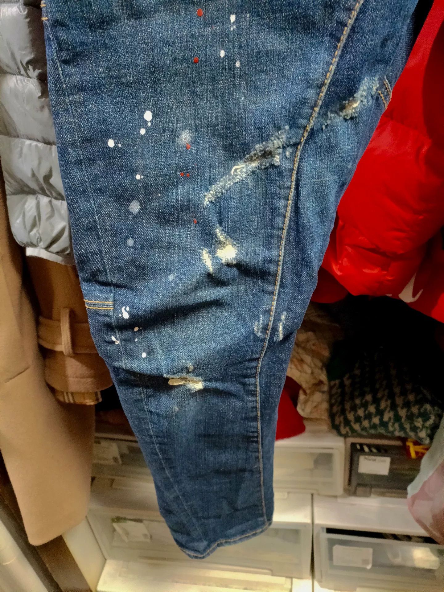 Dsquared2 Dsquared2 Tidy Biker Jeans Size US 32 / EU 48 - 4 Thumbnail