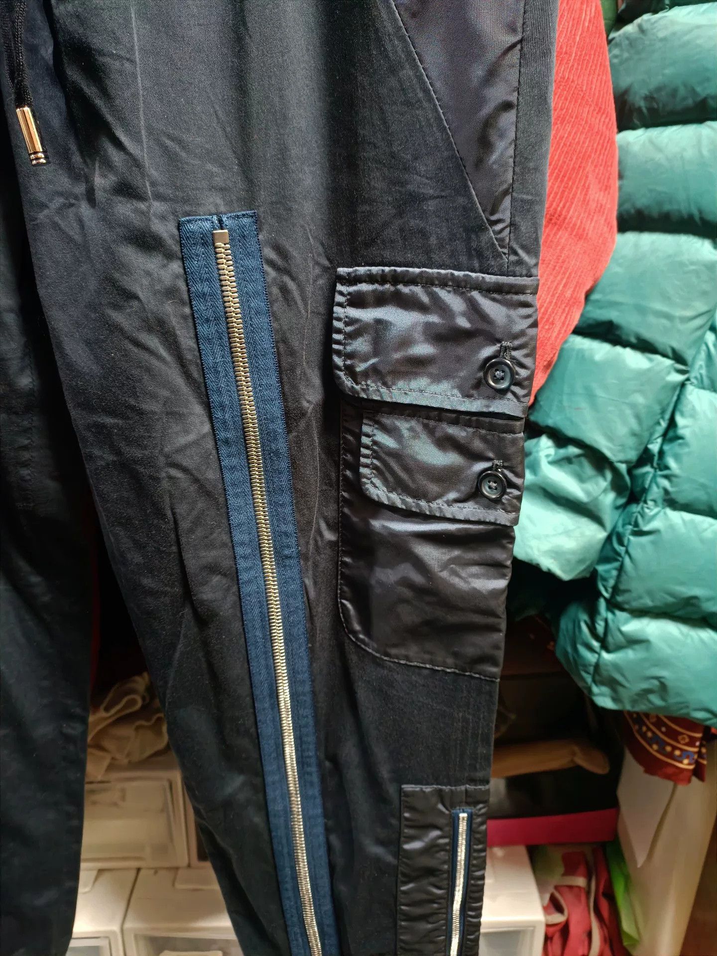 Dolce & Gabbana Dolce & Gabbana Multi-Zip Cargo Pants 52 Size US 35 - 3 Thumbnail