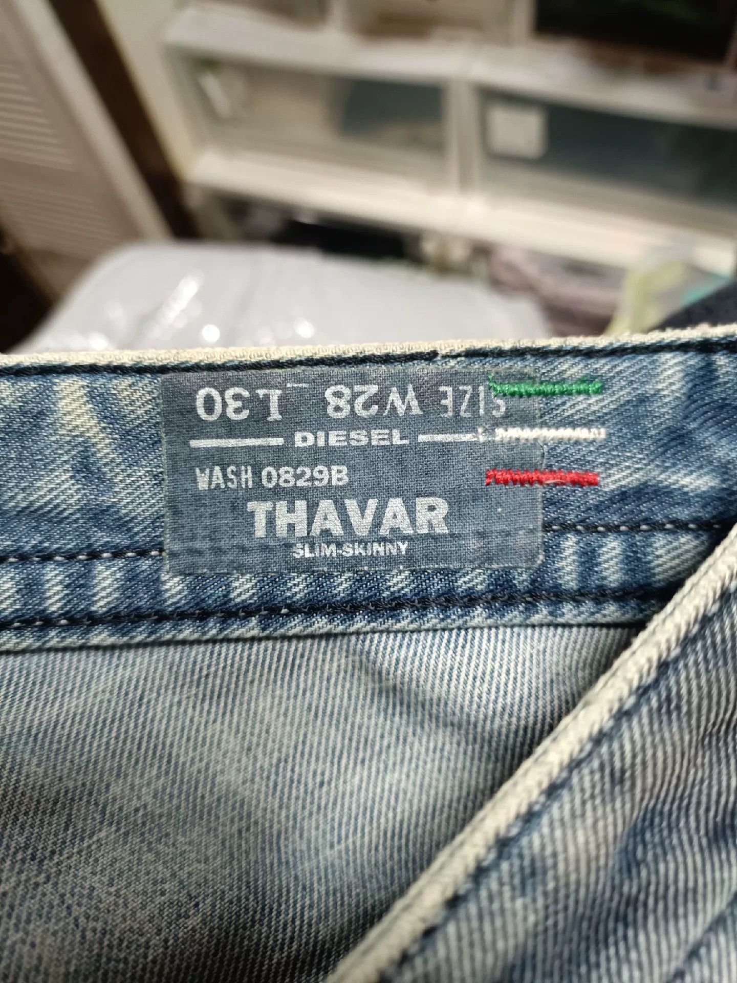 Diesel Diesel Thavar 829B Jeans Size US 28 / EU 44 - 9 Thumbnail