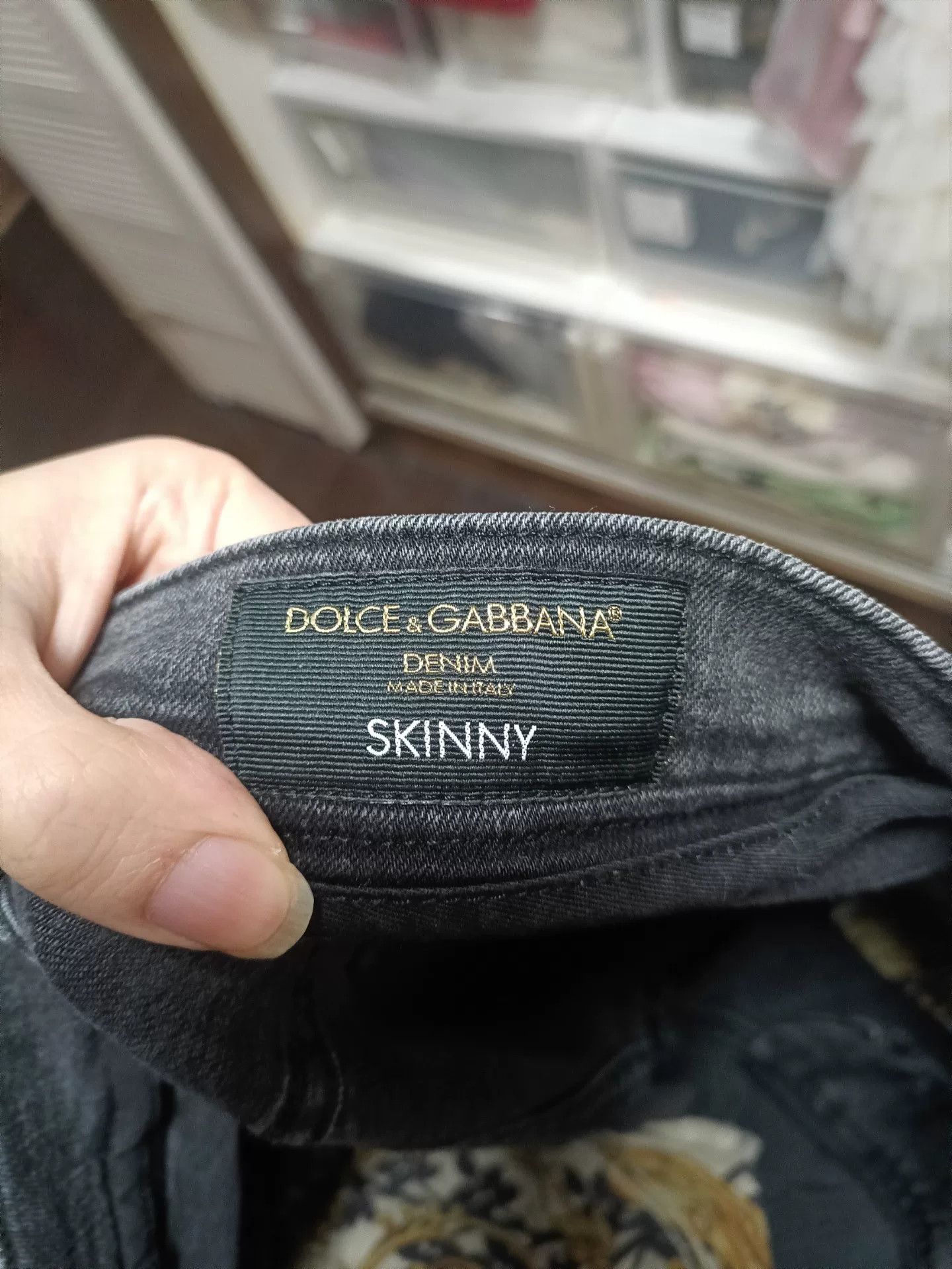 Dolce & Gabbana Dolce & Gabbana Baroque Print Jeans Size US 32 / EU 48 - 8 Thumbnail