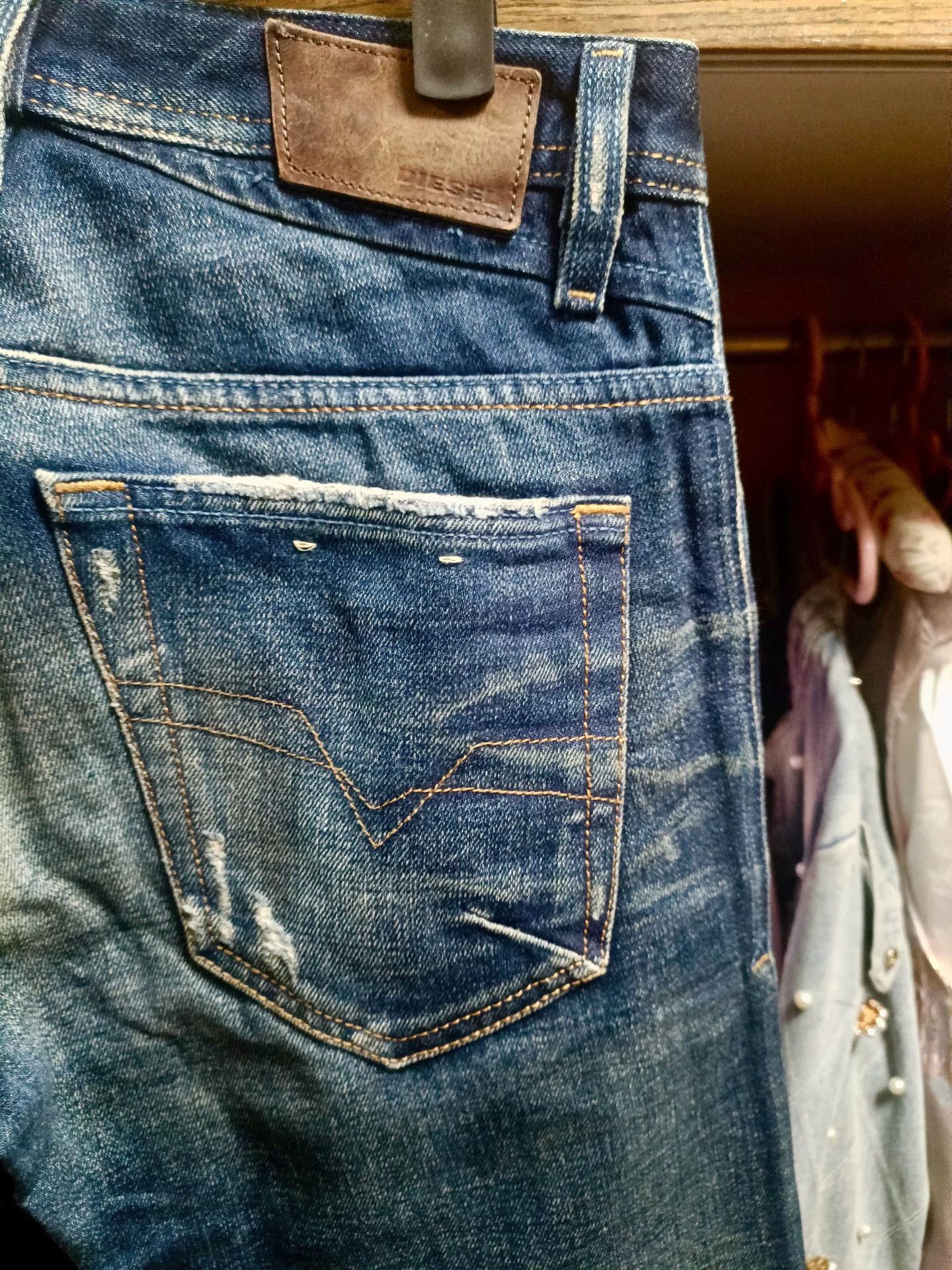 Diesel Diesel Shioner 74Y Jeans Size US 29 - 7 Thumbnail