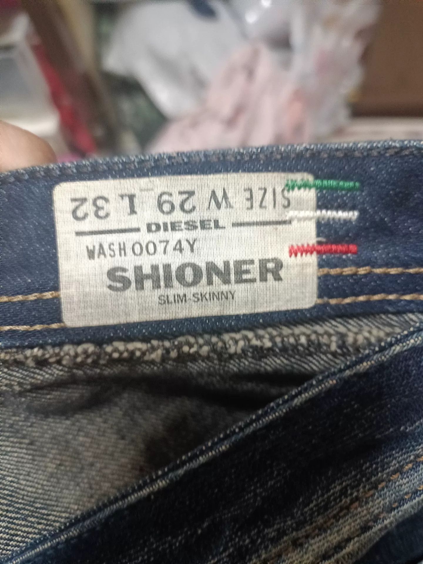Diesel Diesel Shioner 74Y Jeans Size US 29 - 9 Thumbnail