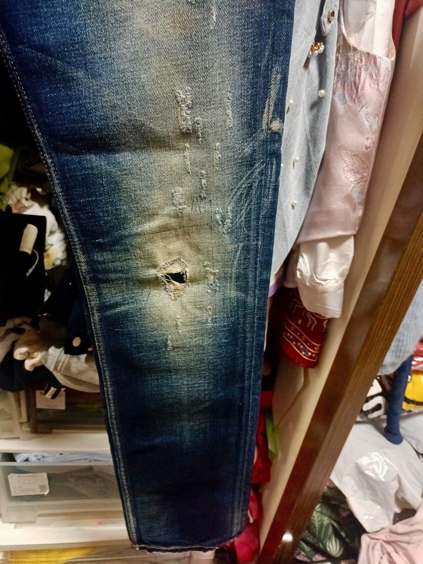 Diesel Diesel Shioner 74Y Jeans Size US 29 - 6 Thumbnail