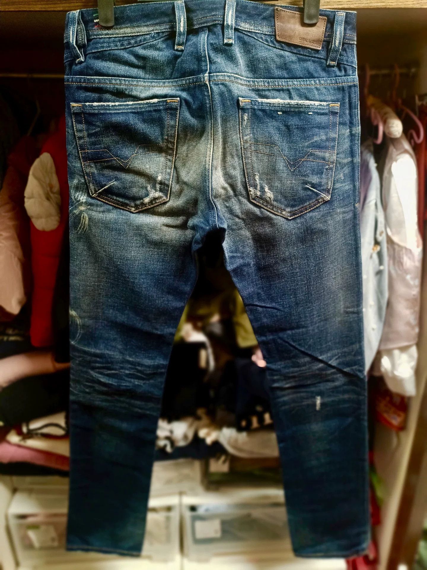 Diesel Diesel Shioner 74Y Jeans Size US 29 - 2 Thumbnail