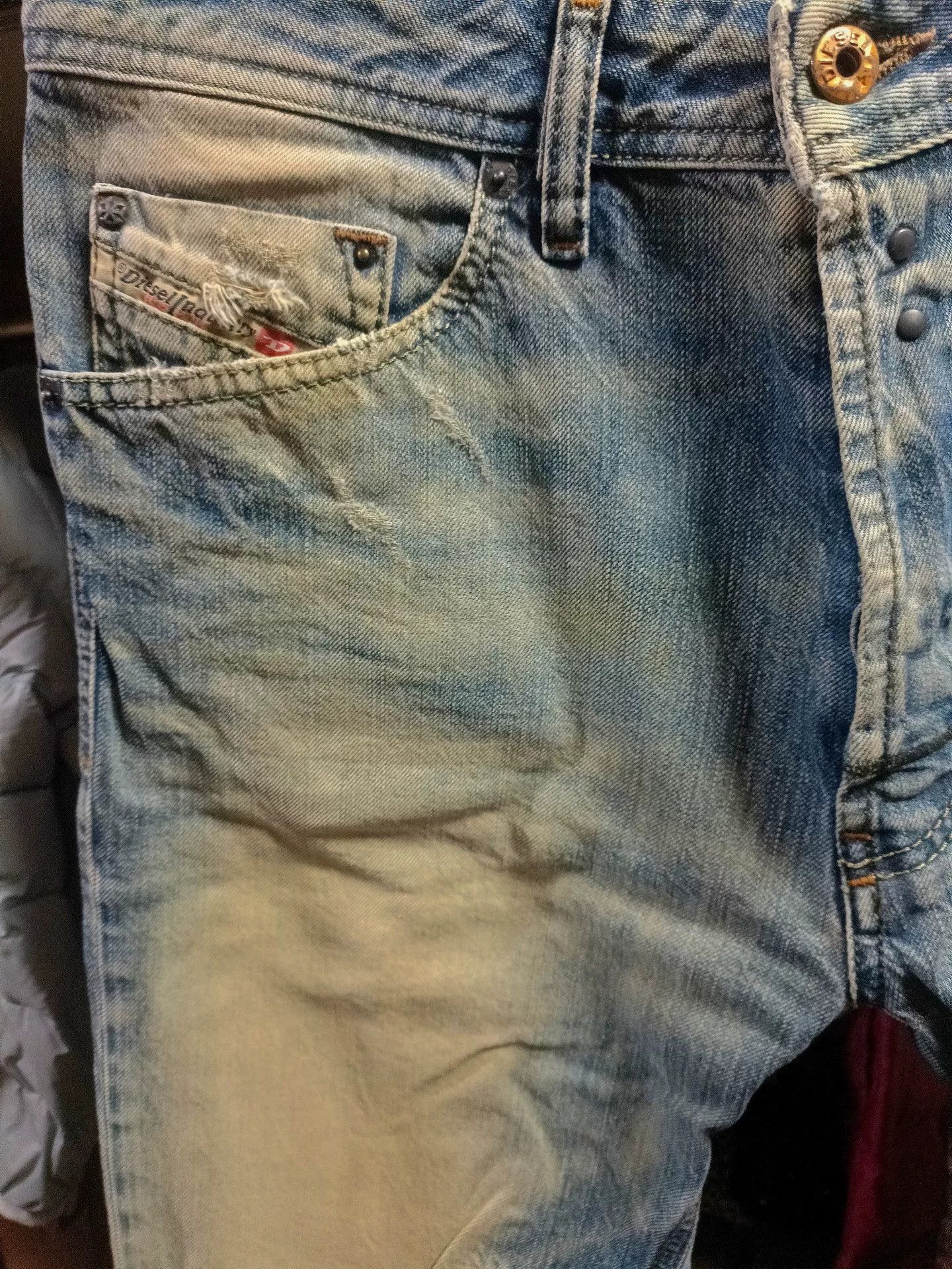Diesel Diesel Narrot 816K Aaron Kwok Jeans Size US 29 - 3 Thumbnail