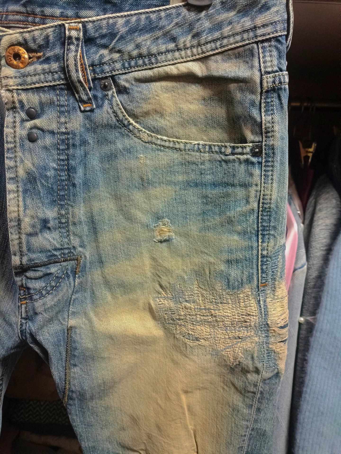 Diesel Diesel Narrot 816K Aaron Kwok Jeans Size US 29 - 5 Thumbnail