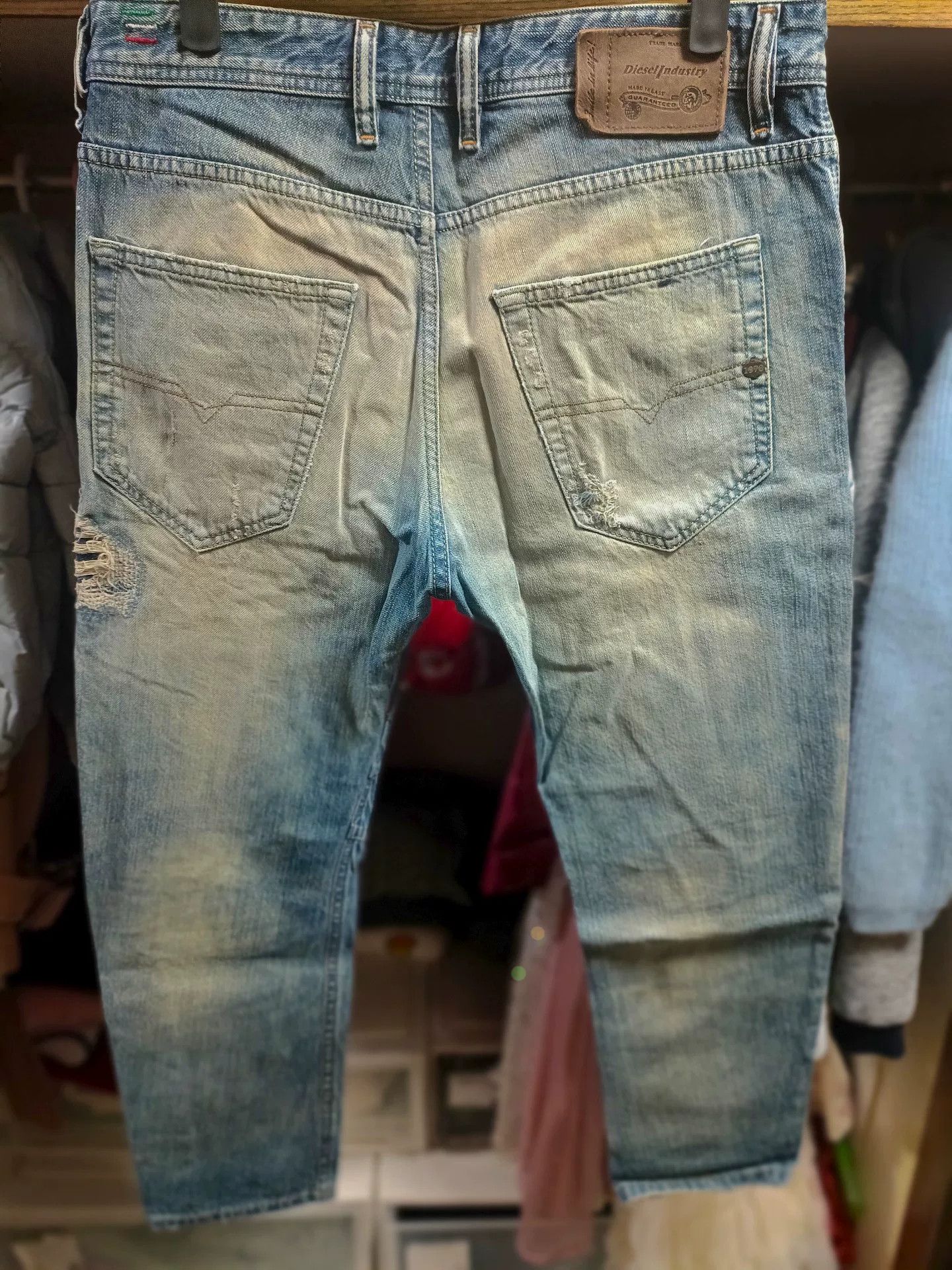 Diesel Diesel Narrot 816K Aaron Kwok Jeans Size US 29 - 2 Thumbnail