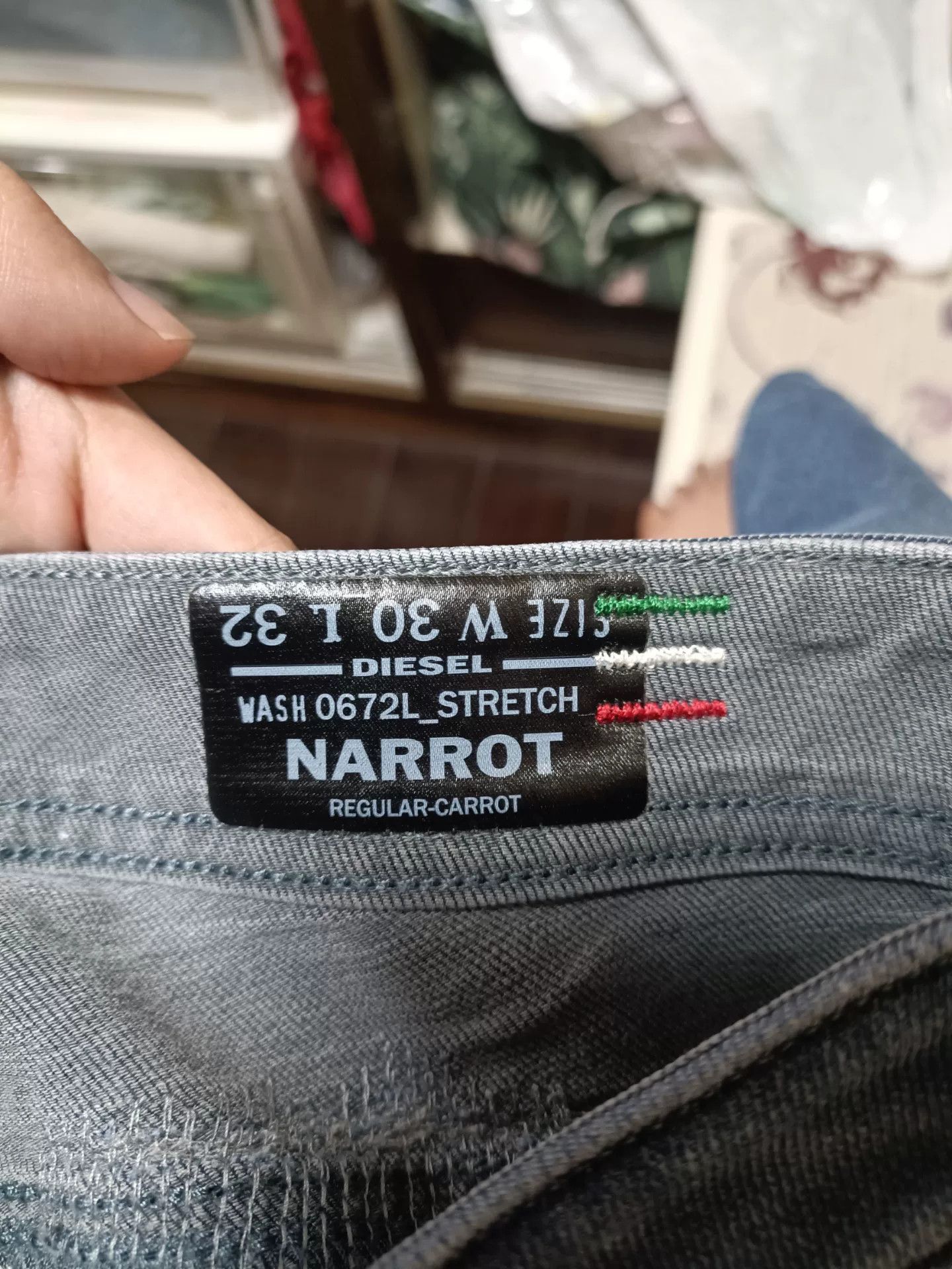Diesel Diesel Narrot 672L Jeans Size US 30 / EU 46 - 9 Thumbnail