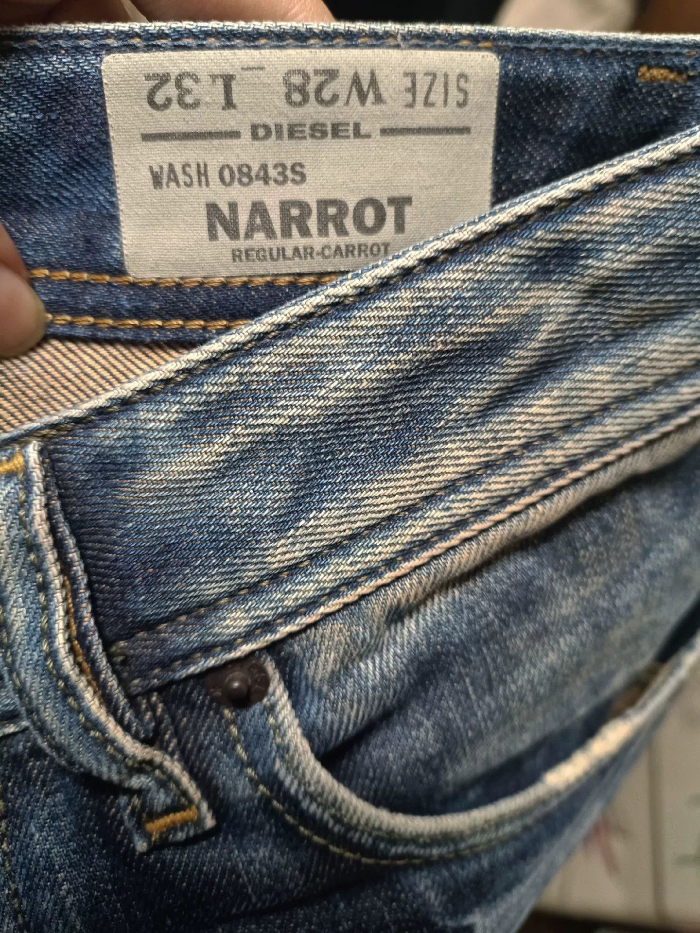 Diesel Diesel Narrot 843S Jeans Size US 28 / EU 44 - 9 Thumbnail