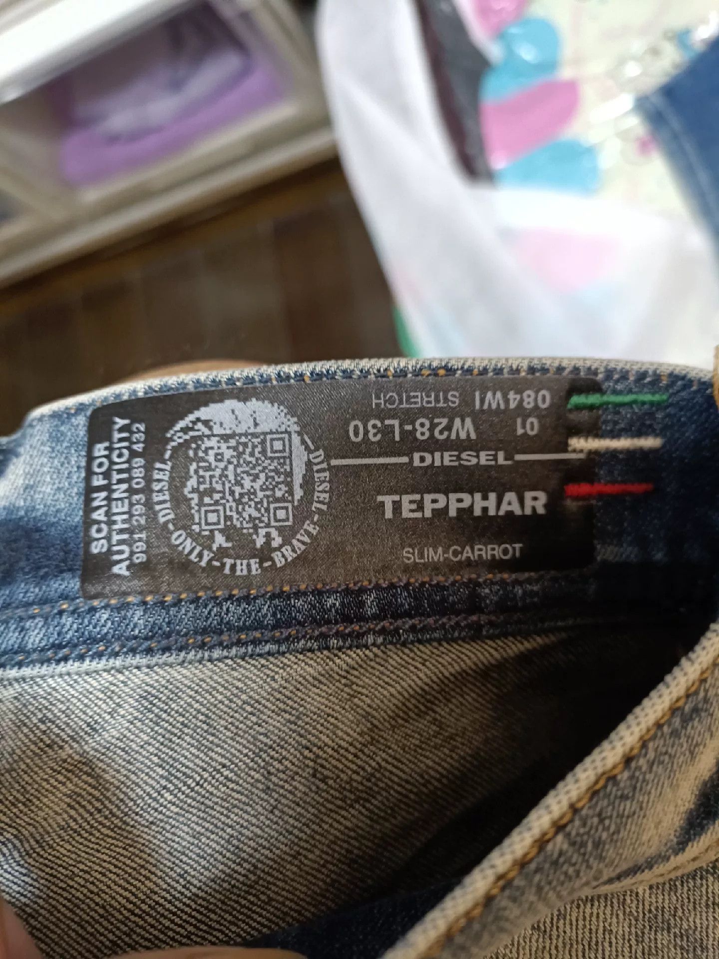 Diesel Diesel Tepphar 084WI Jeans Size US 28 / EU 44 - 7 Thumbnail