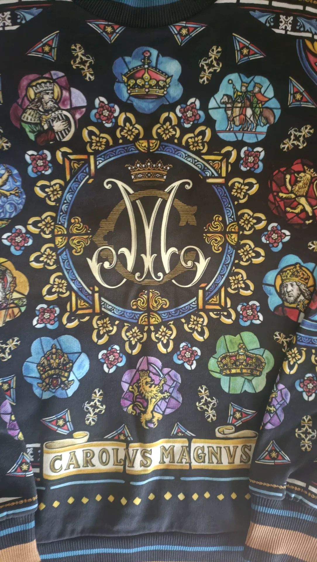 Dolce & Gabbana Dolce & Gabbana Carolus Magnus Sweatshirt Size US M / EU 48-50 / 2 - 4 Thumbnail