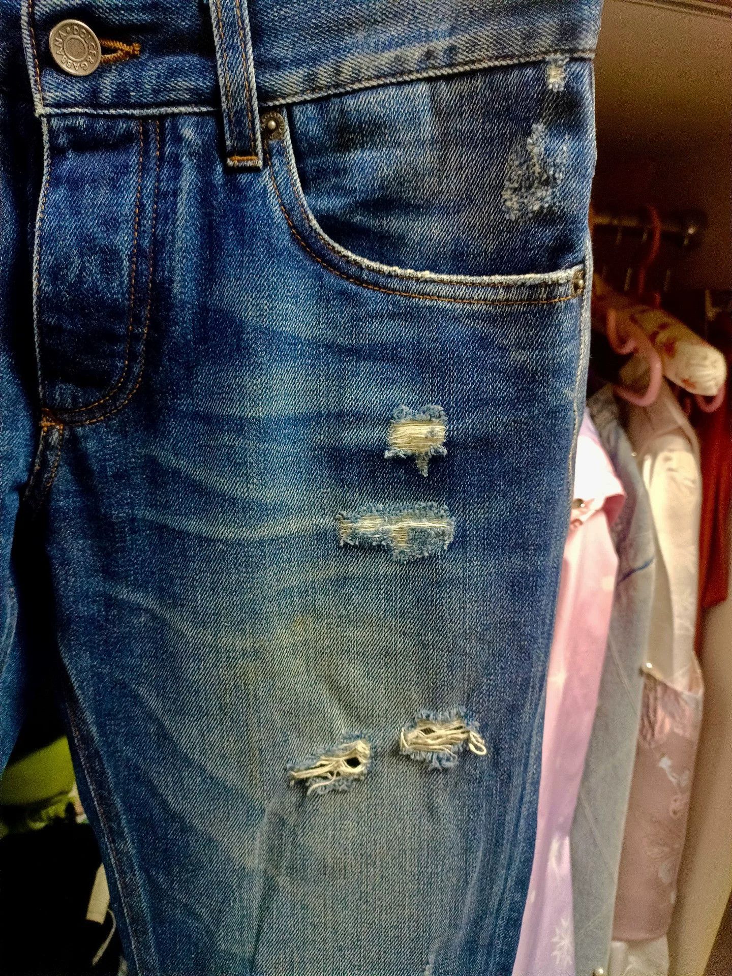 Dolce & Gabbana Dolce & Gabbana DG Runway Embroidered Jeans 44 Size US 28 / EU 44 - 5 Thumbnail