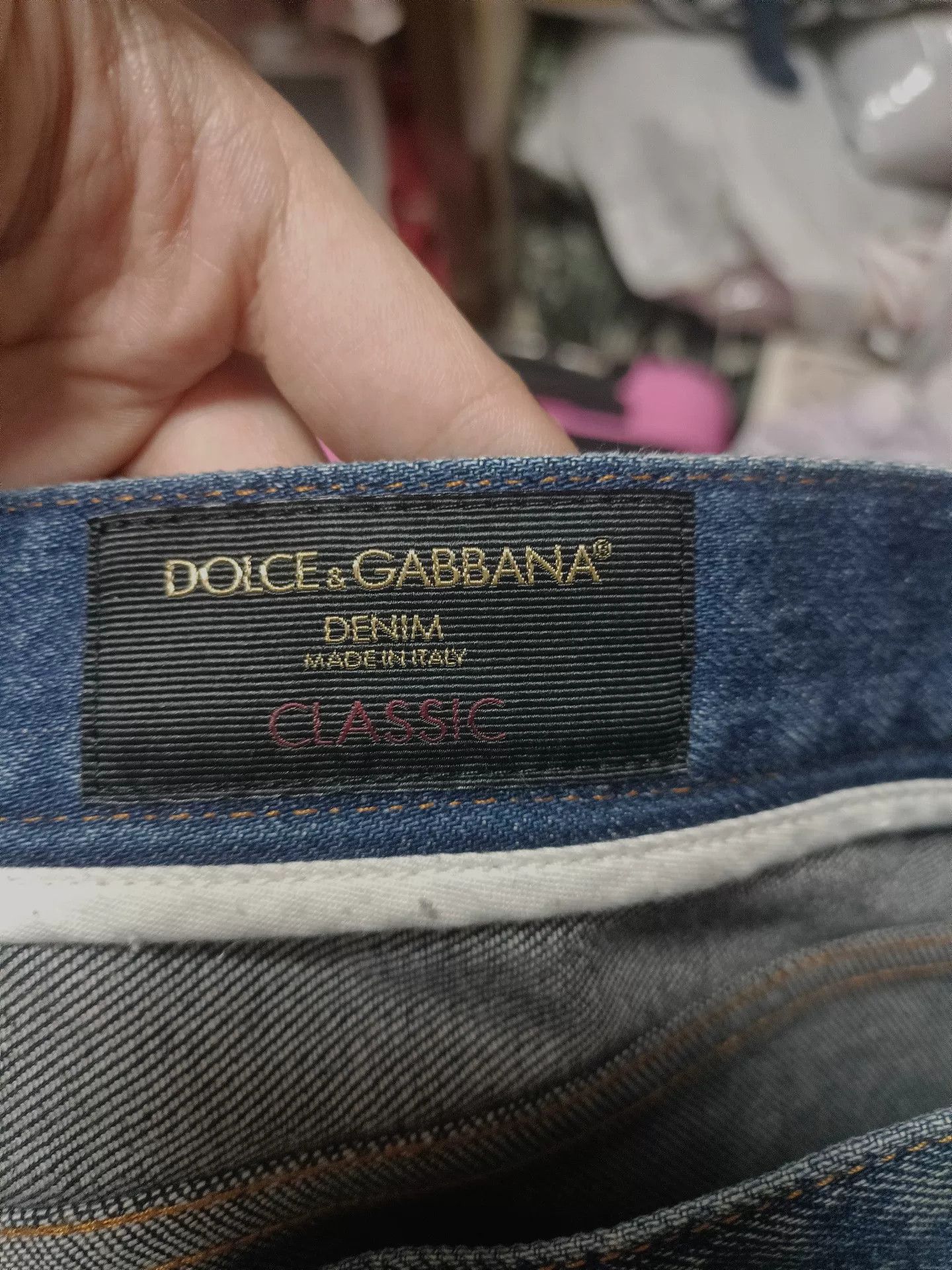Dolce & Gabbana Dolce & Gabbana DG Runway Embroidered Jeans 44 Size US 28 / EU 44 - 8 Thumbnail