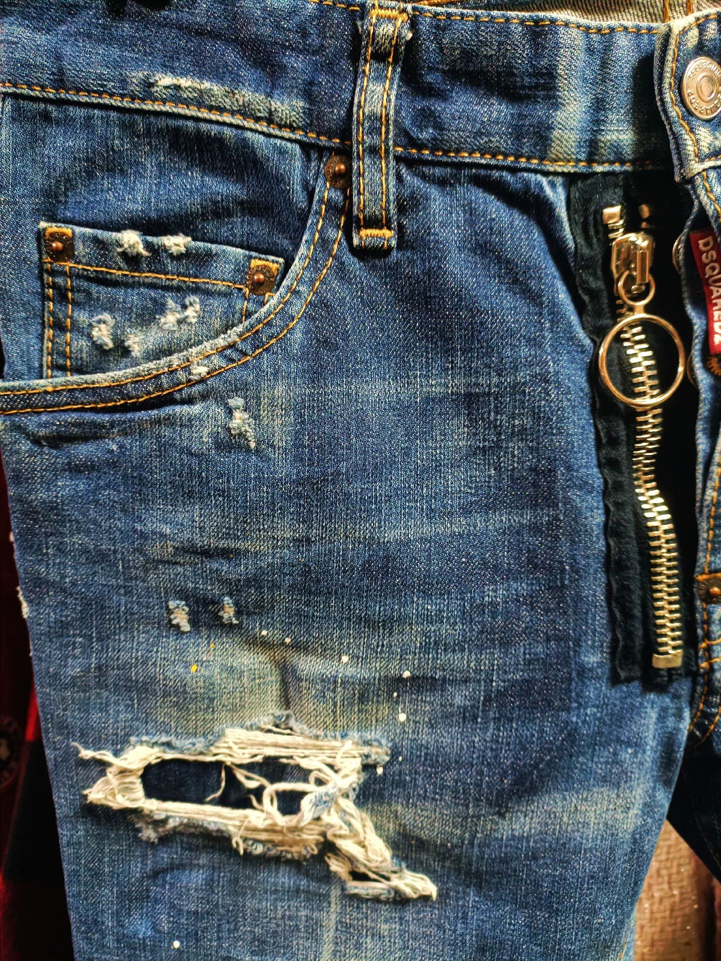Dsquared2 Dsquared2 Skater Jean with Outer Zip Ring Size US 30 / EU 46 - 3 Thumbnail