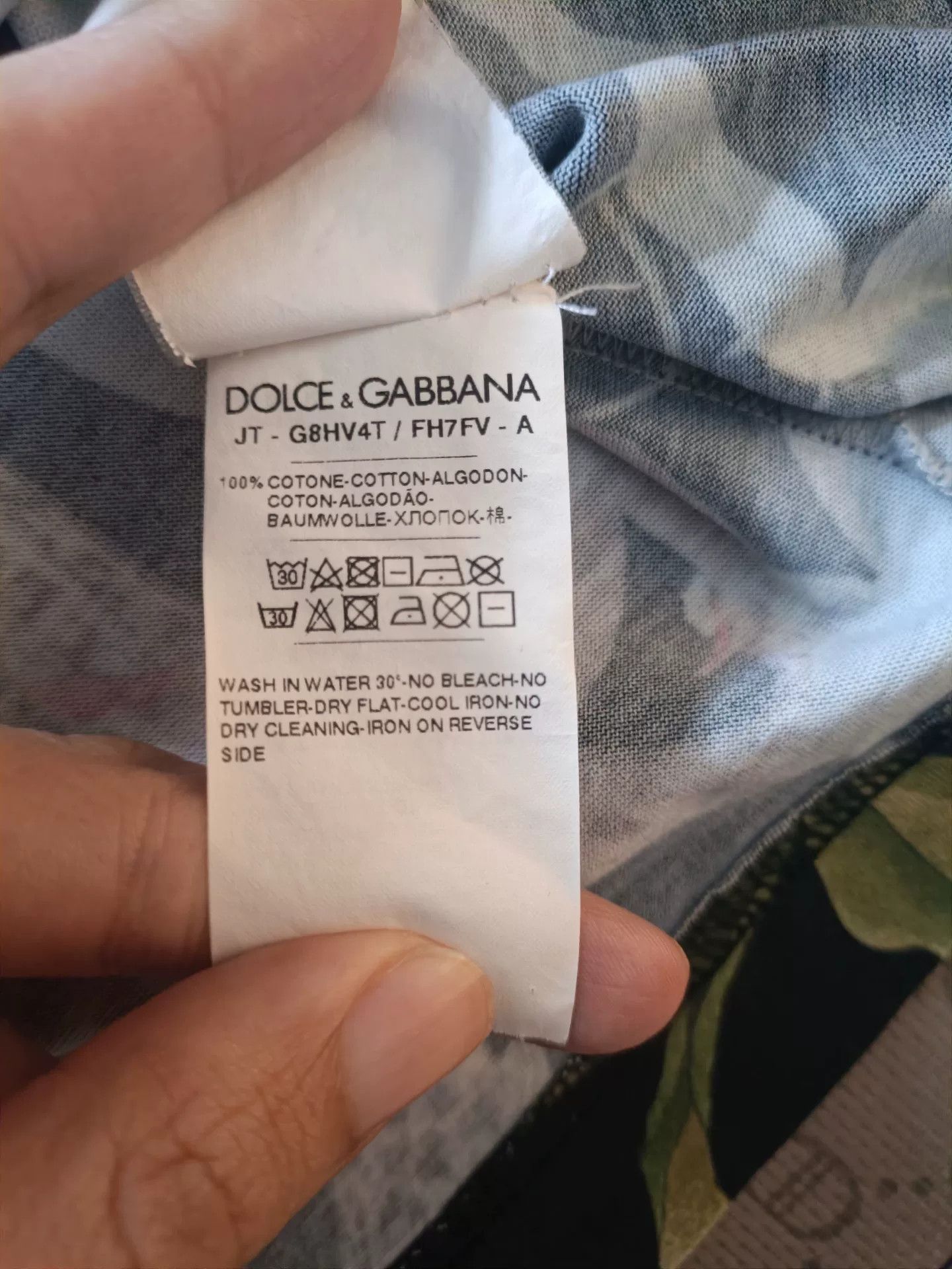 Dolce & Gabbana Dolce & Gabbana Leopard Floral T-Shirt Size US S / EU 44-46 / 1 - 9 Thumbnail