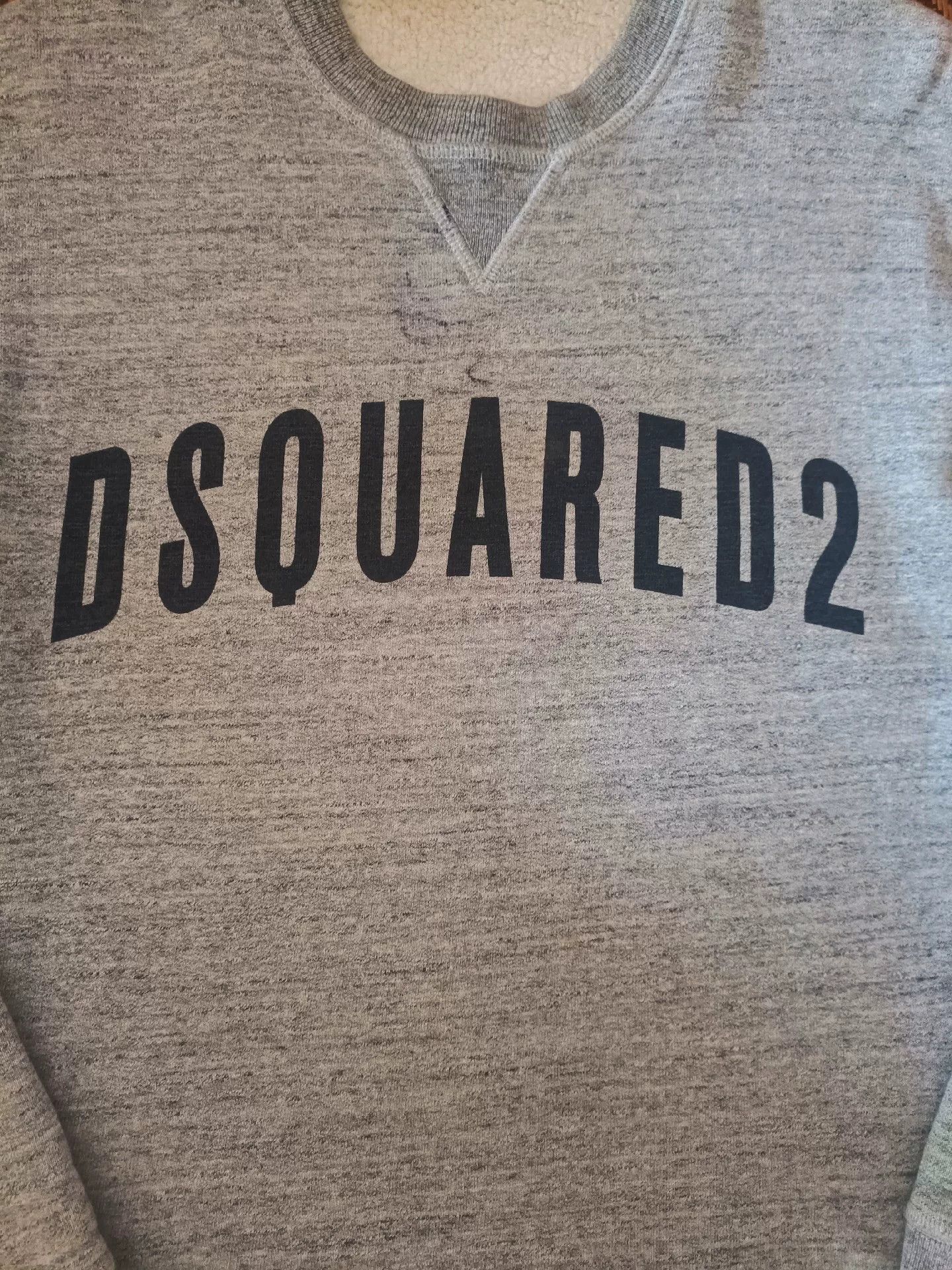 Dsquared2 Dsquared2 Gray Washed Letter Print Sweatshirt Size US M / EU 48-50 / 2 - 3 Thumbnail