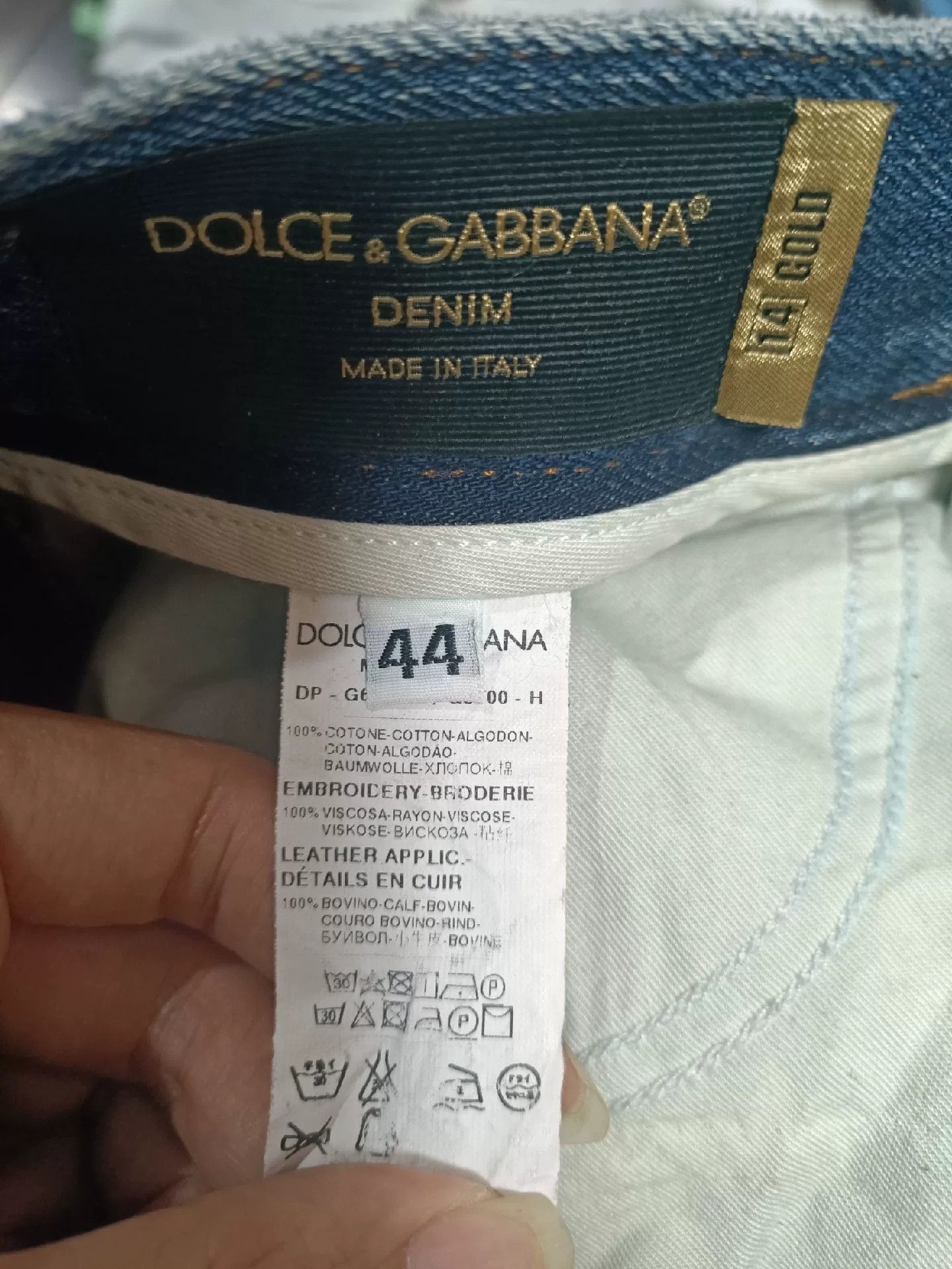 Dolce & Gabbana Dolce & Gabbana Angel Embroidery Jeans Size US 28 / EU 44 - 9 Thumbnail
