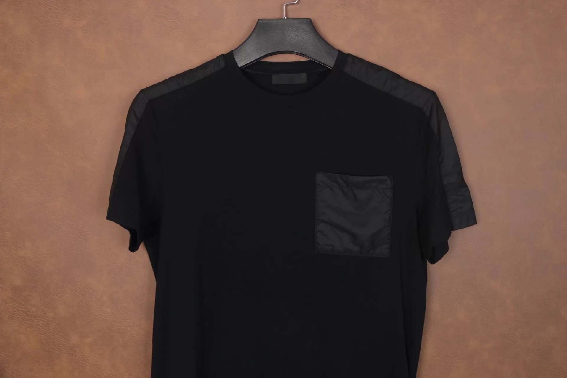 Prada Prada Black Nylon Logo Short-Sleeve Size US S / EU 44-46 / 1 - 2 Thumbnail