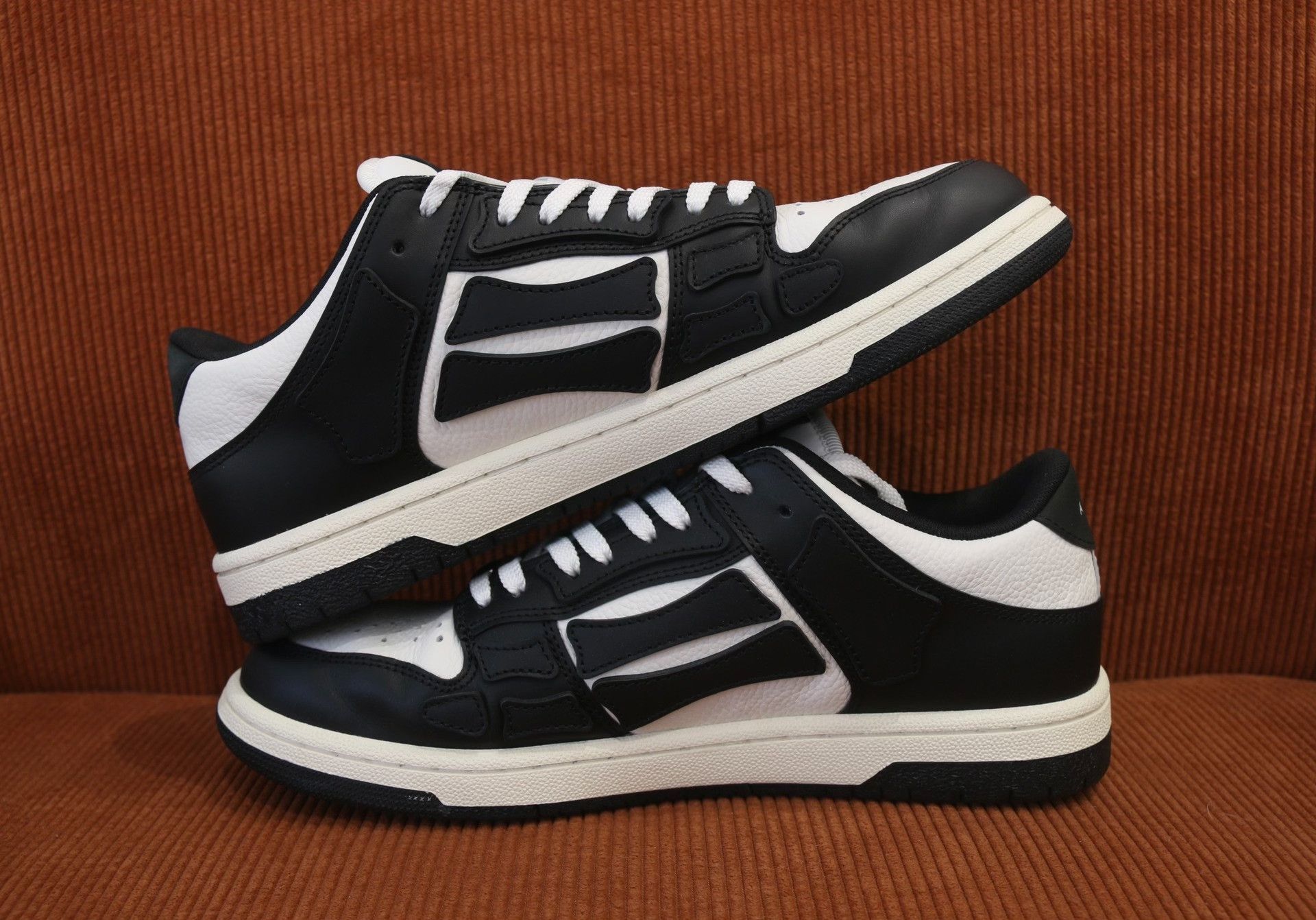 Amiri AMIRI Skel-Top Low Men's Shoes Size US 7 / EU 40 - 2 Thumbnail