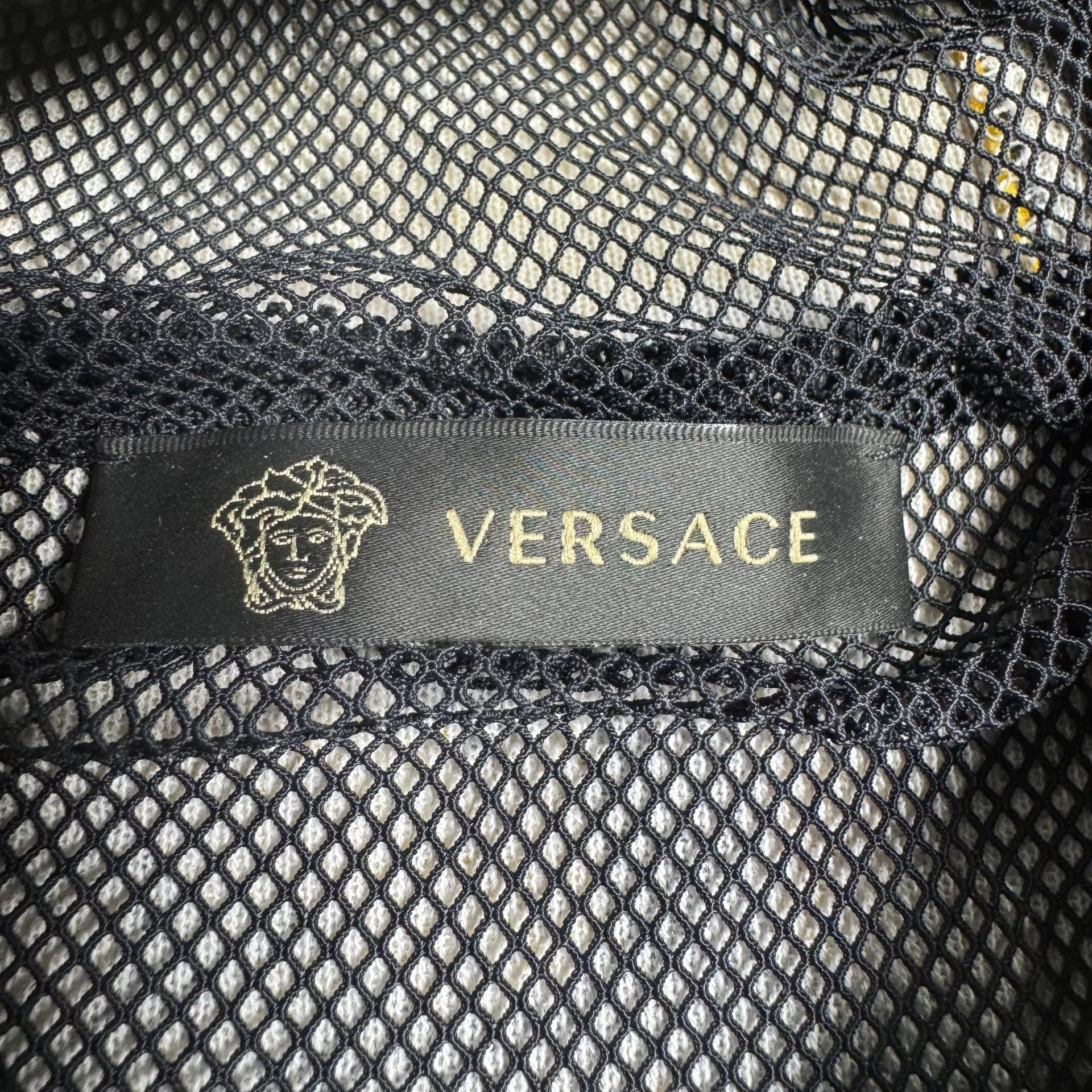 Versace Versace Baroque Black Gold Hooded Jacket Size US XS / EU 42 / 0 - 3 Thumbnail