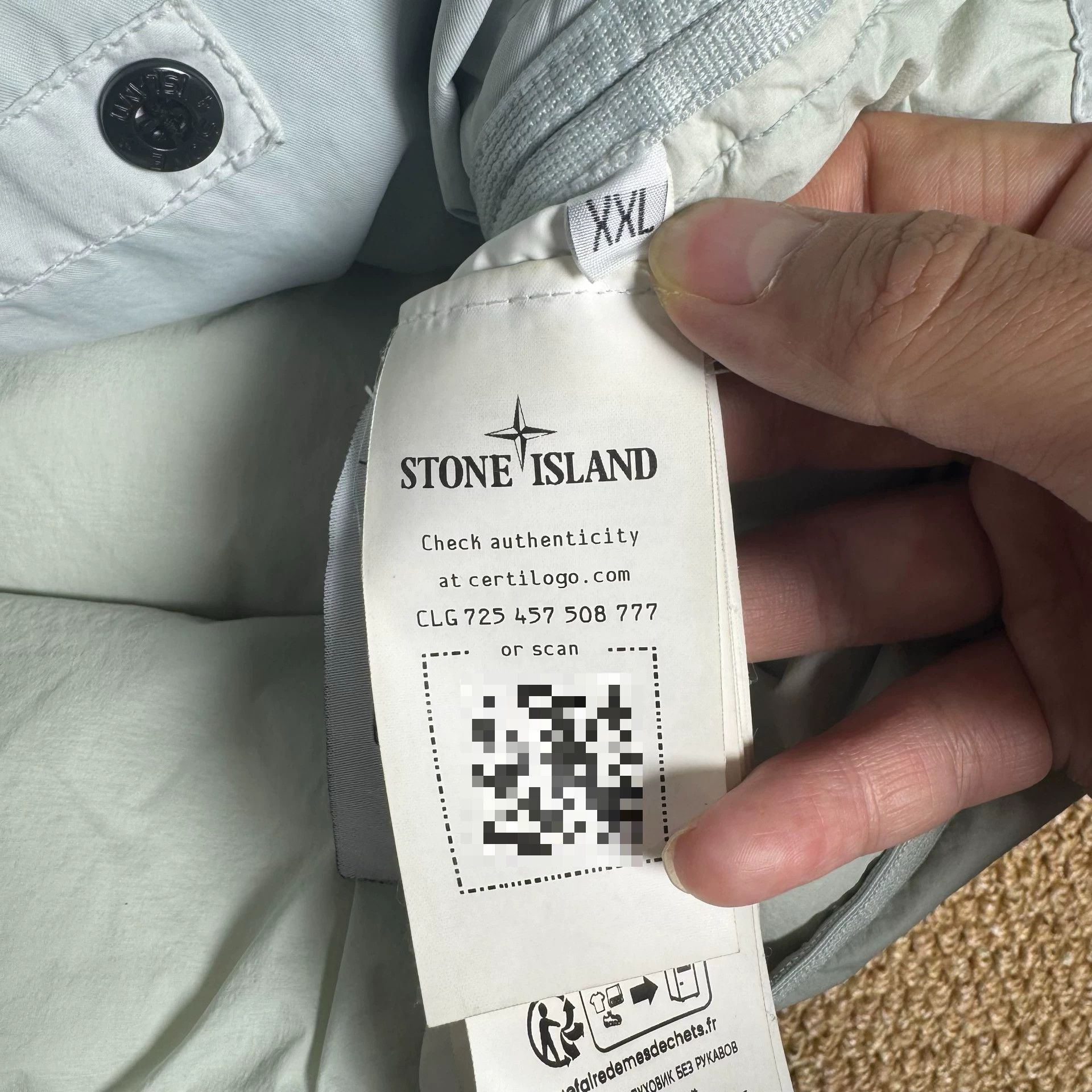 Stone Island Stone Island New Down Padded Vest Size US XXL / EU 58 / 5 - 5 Thumbnail