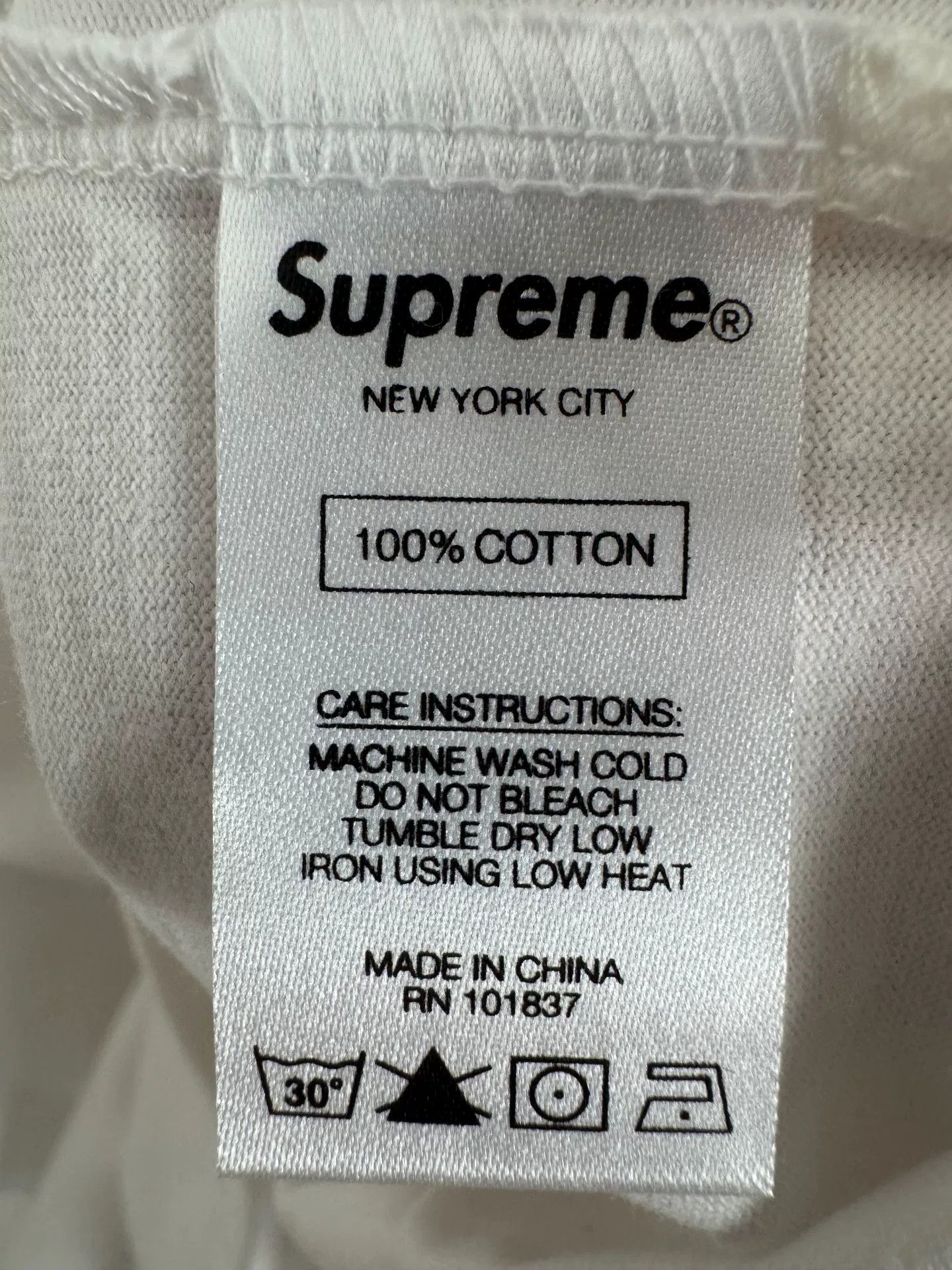 Supreme Supreme SS19 Mesh Stripe Pocket Tee Size US L / EU 52-54 / 3 - 4 Thumbnail