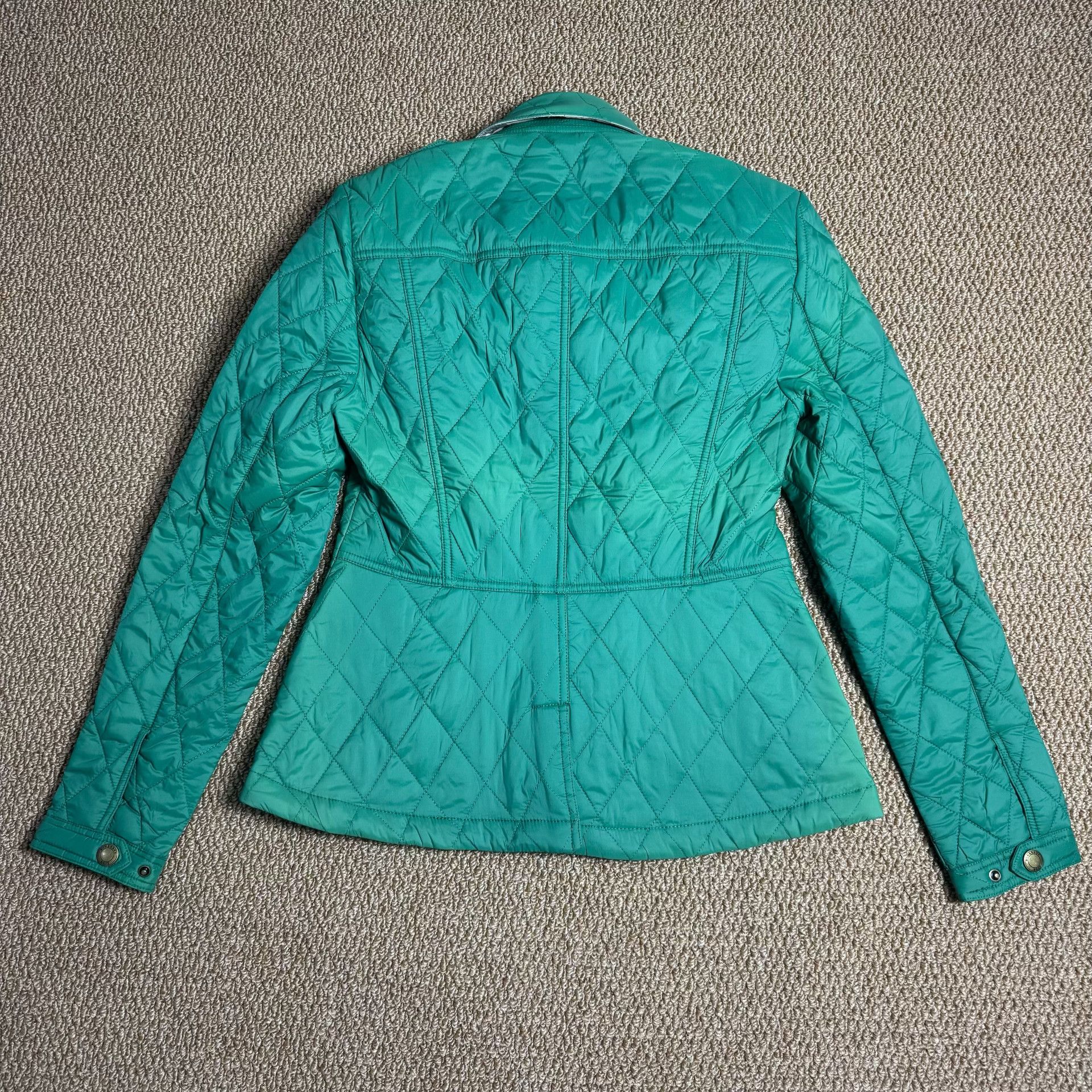 Burberry Burberry Green Classic Check Padded Coat Size XS / US 0-2 / IT 36-38 - 2 Thumbnail