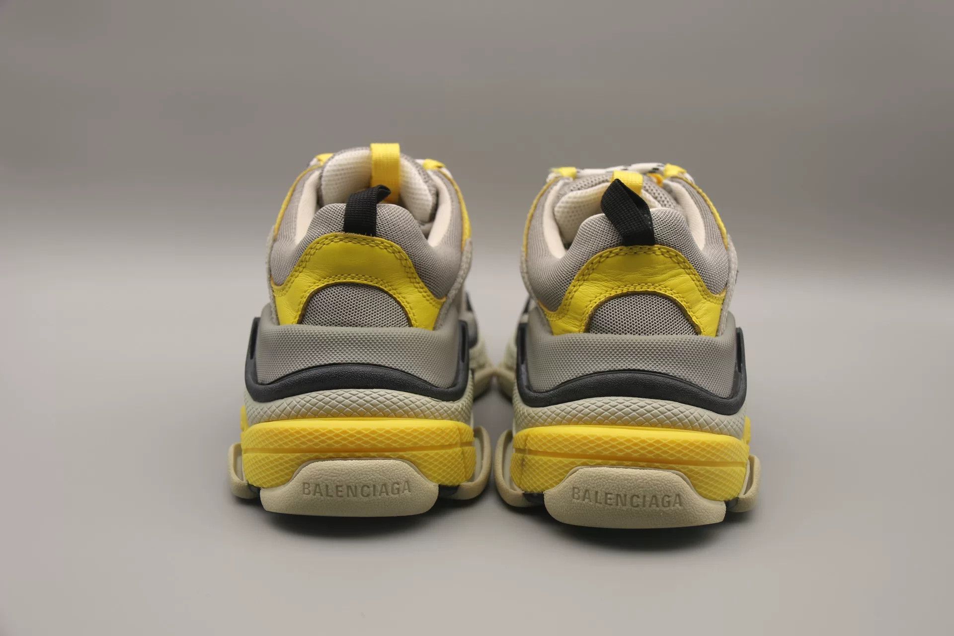 Balenciaga Balenciaga Triple-s Gray Yellow Size US 6 / IT 36 - 5 Thumbnail