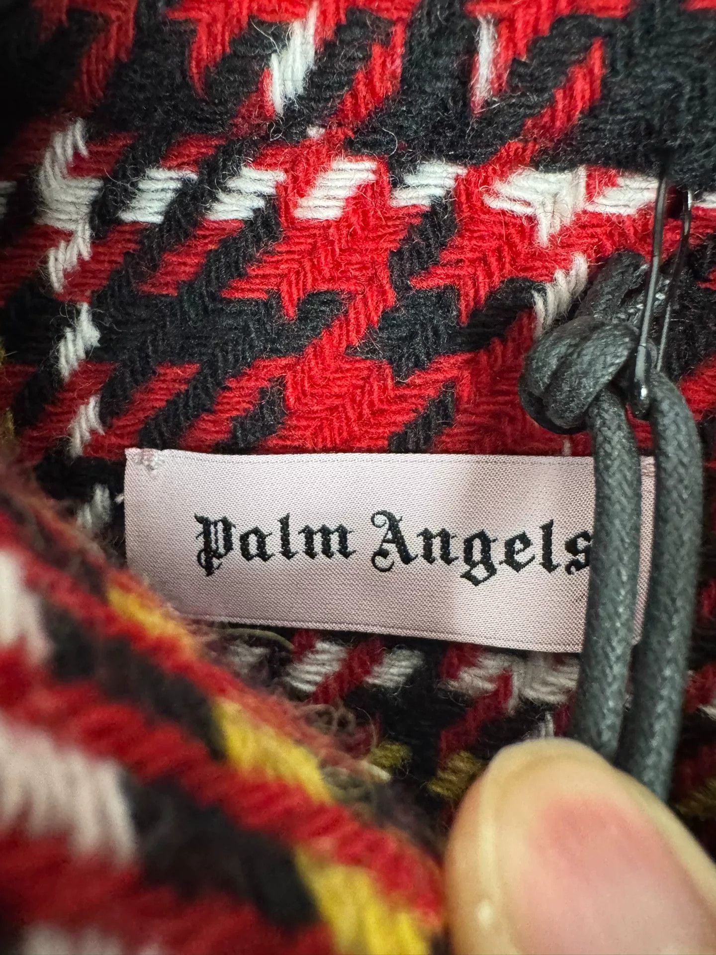Palm Angels Palm Angels Wool Plaid Patch Coat Size US XS / EU 42 / 0 - 3 Thumbnail