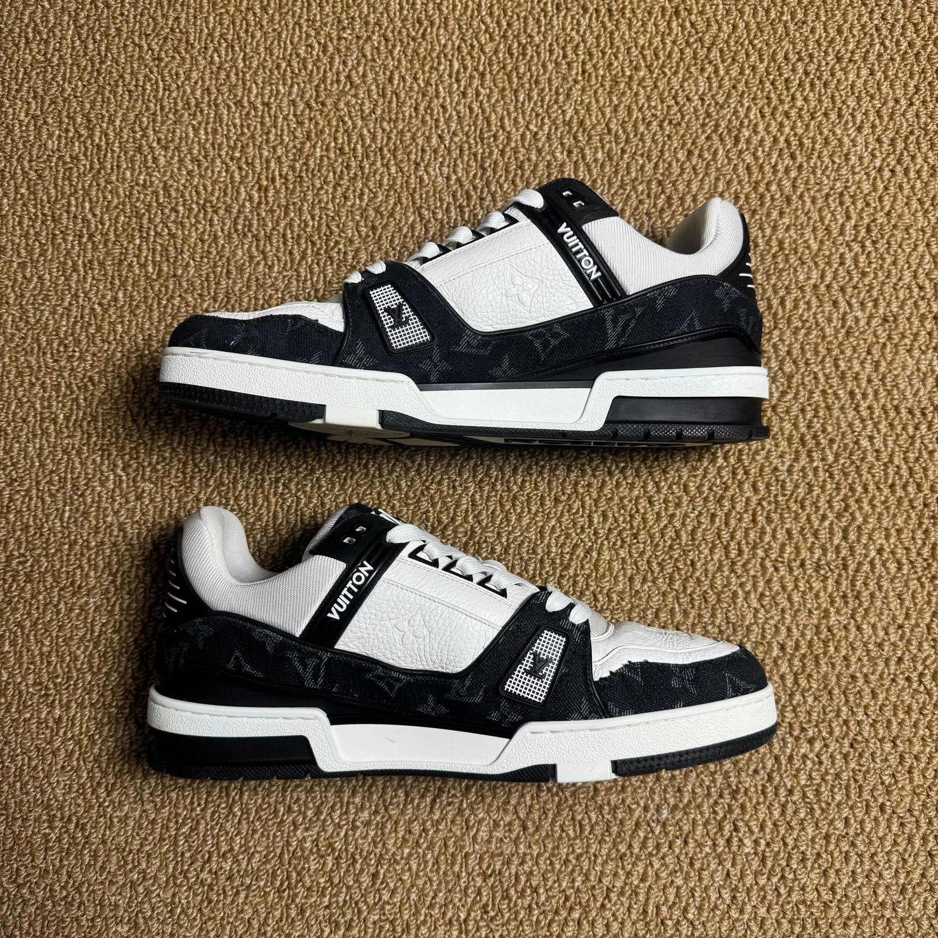 Louis Vuitton Louis Vuitton LV Trainer Low-Top Sneakers Size US 10 / EU 43 - 3 Thumbnail